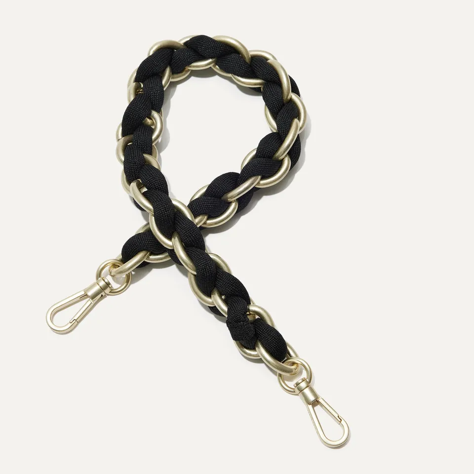 Rothy's The Shoulder Strap tracolla Black Chain catena nera