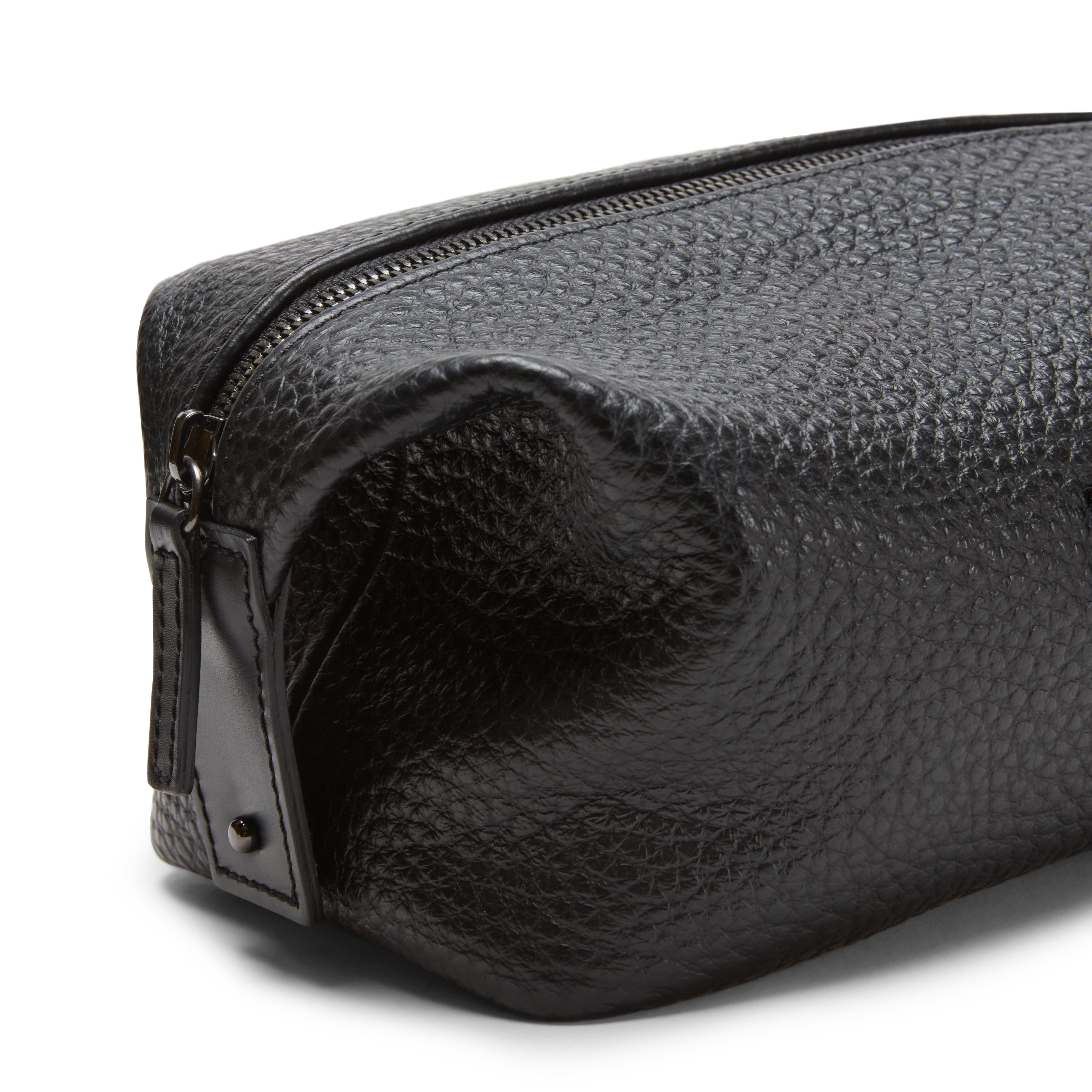 F.lli Rossetti 84844 beauty case uomo nero in pelle
