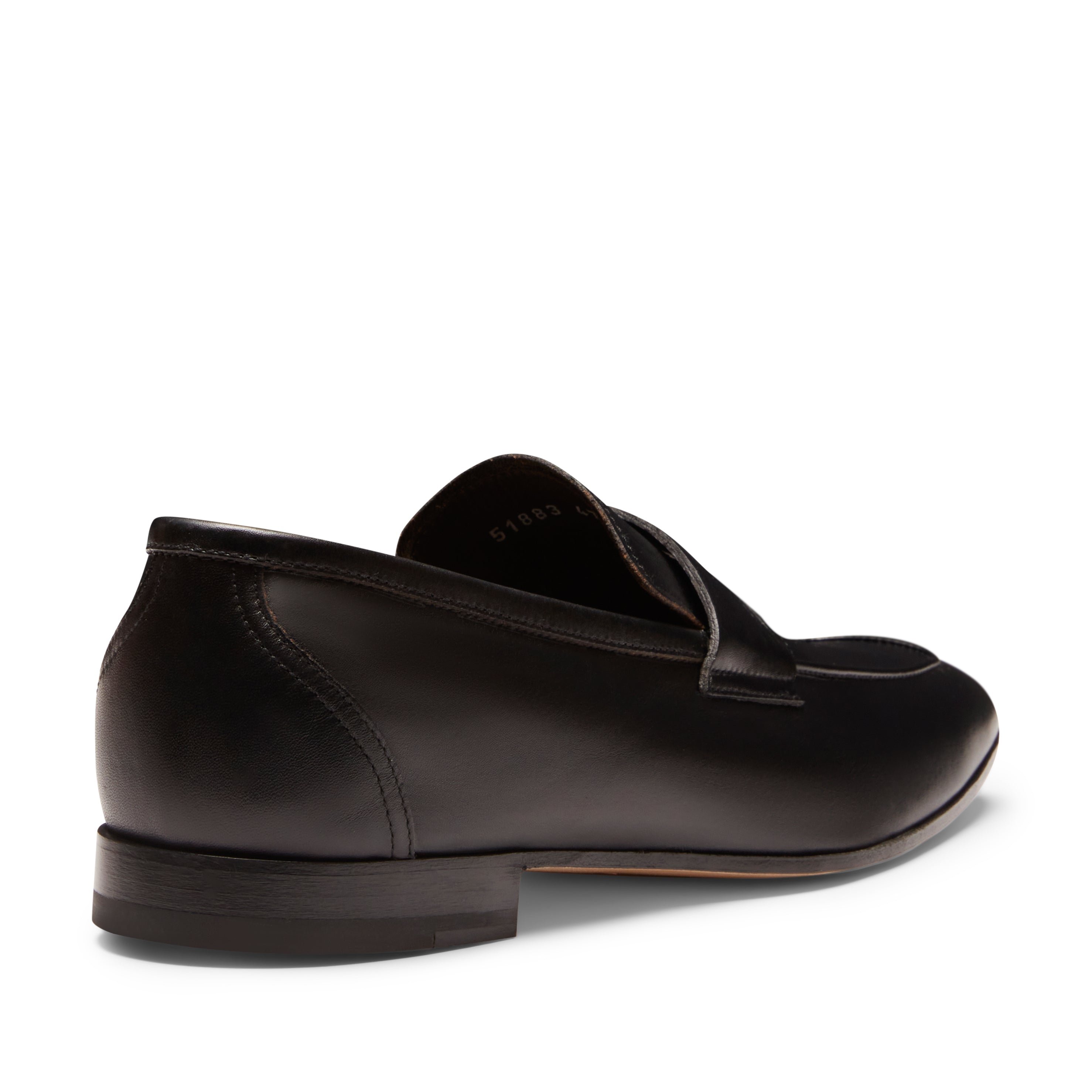 F.lli Rossetti Estate Mocassino Uomo Pelle Nero