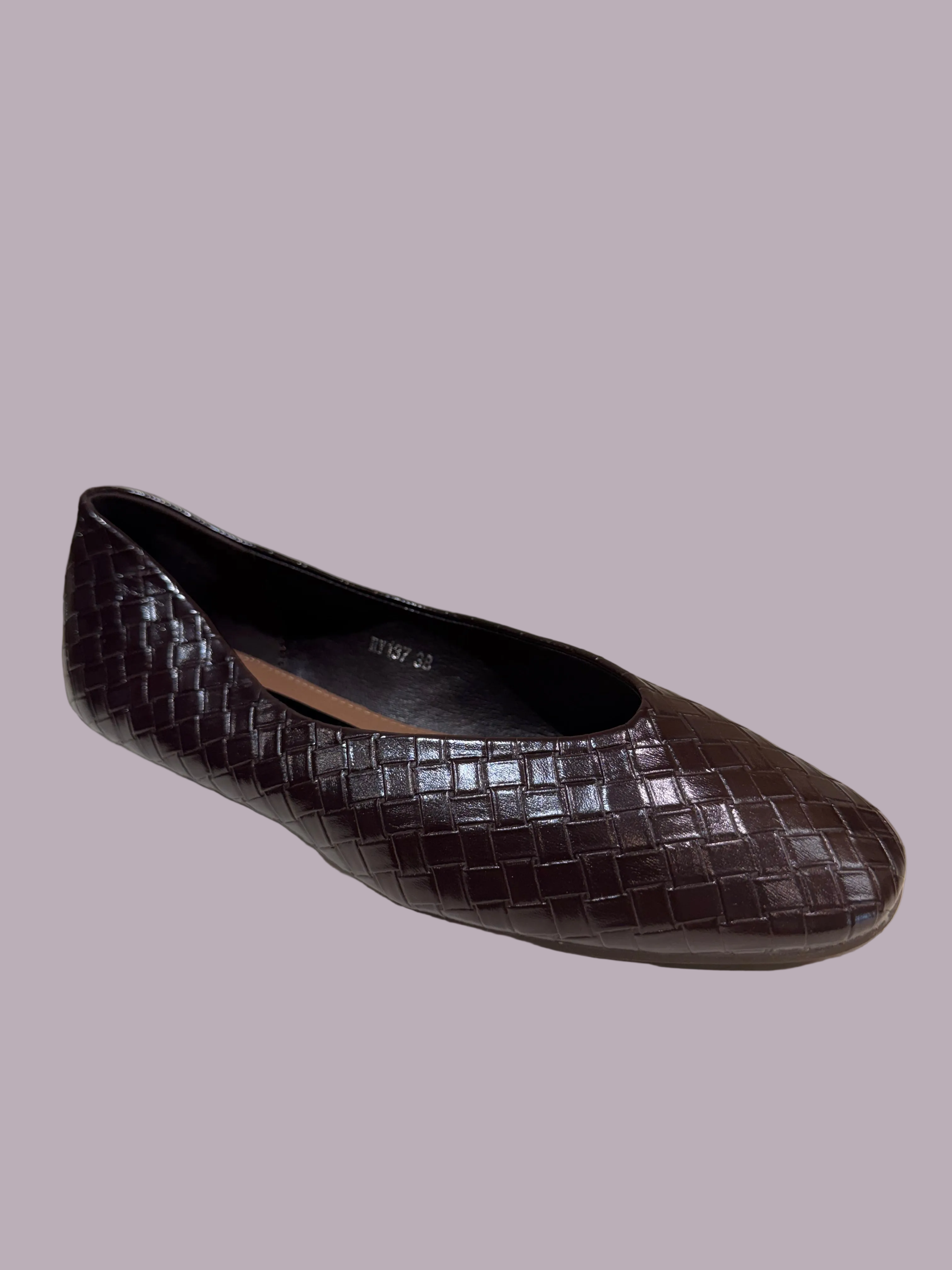 Linea Elle Ballerine T.Moro Intreccio stile Bottega 38