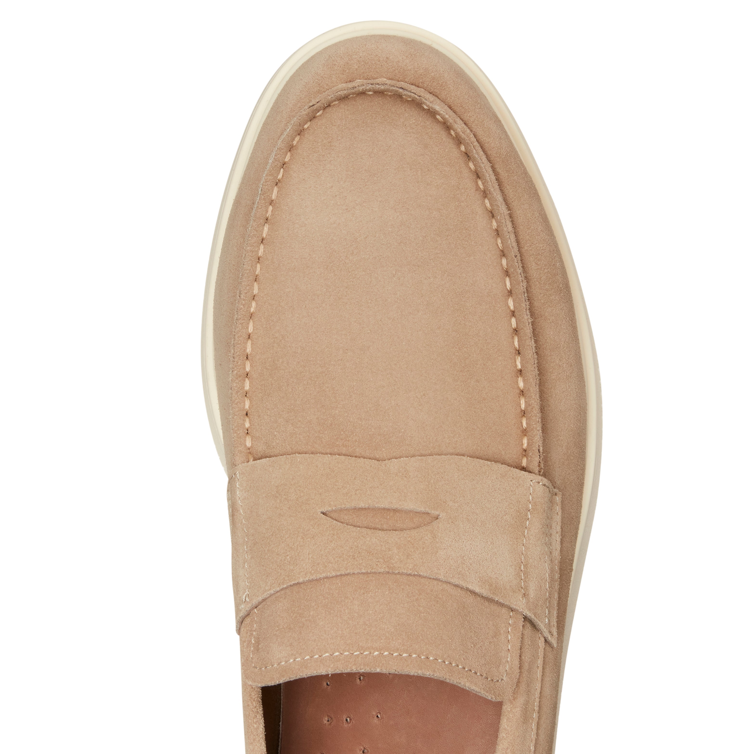F.lli Rossetti mocassino suede corda con fascetta uomo