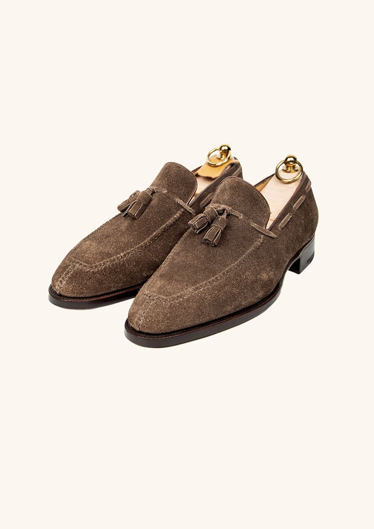 Stefano Bemer Loafers C1210 mocassini oliva camoscio