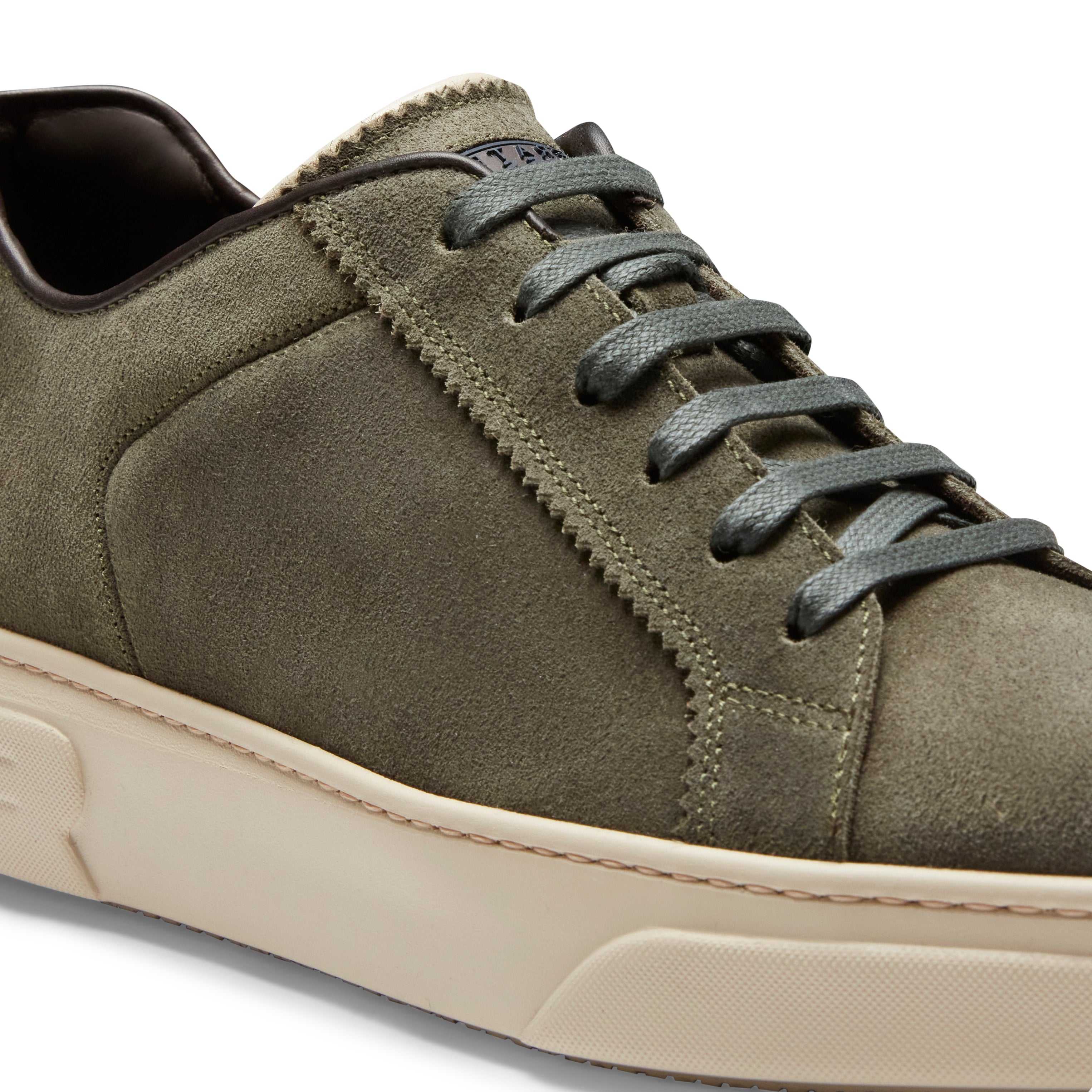F.lli Rossetti 47526 Sneaker Uomo Verde Foresta Scamoscio