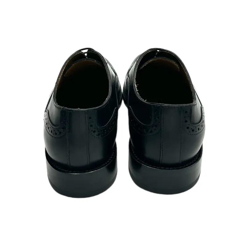 Sandro Barbera 44204 Oxford stringate uomo vitello nero