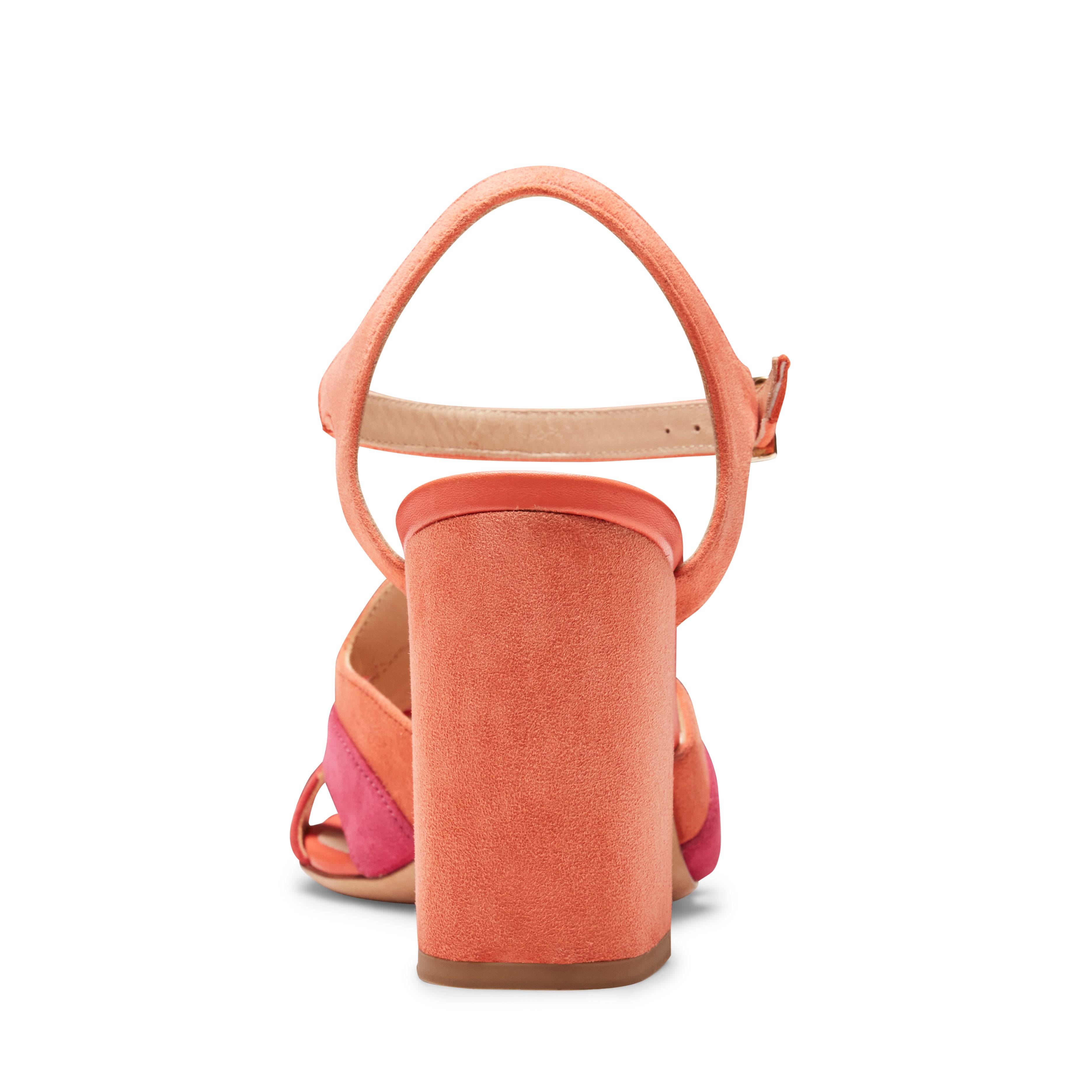 F.lli Rossetti 68221 sandalo suede Rosso tacco 80