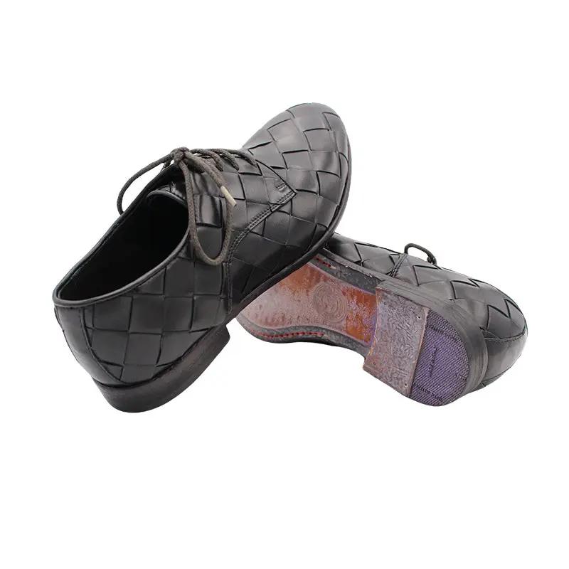 Sandro Barbera 477/7 stringate uomo derby pelle nero
