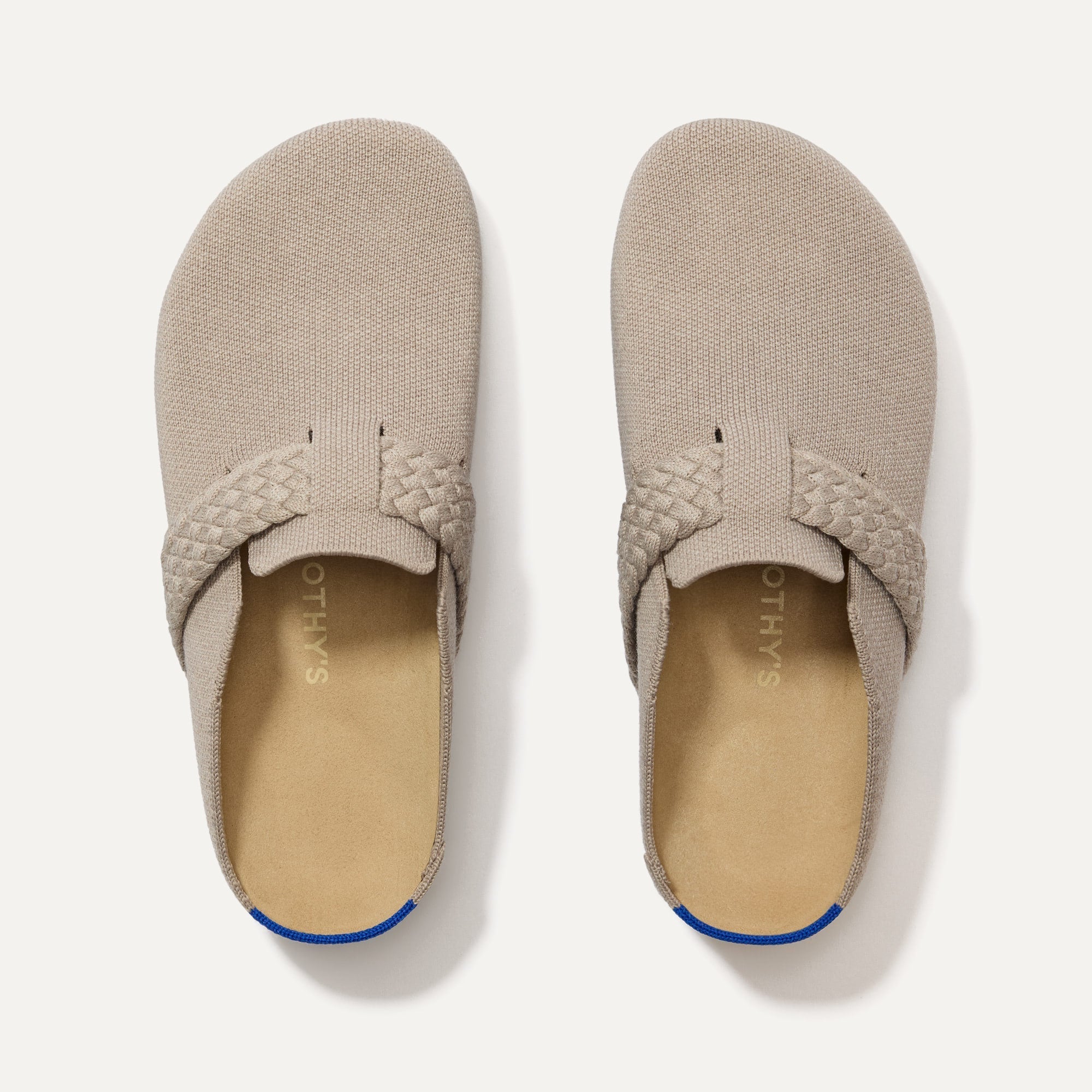 Rothy's The Braid Clog zoccoli donna Dove lana merino