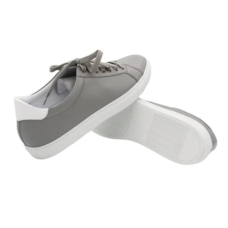 Sandro Barbera VA9 Basic sneakers bianco grigio pelle