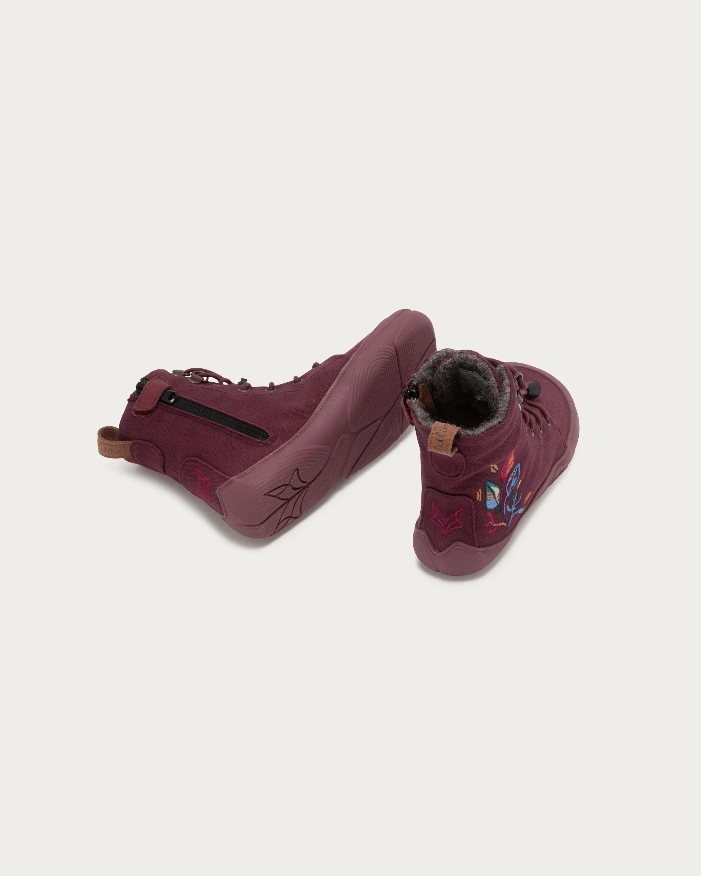 Wildling Haldy scarpe invernali bordeaux bimbo lana