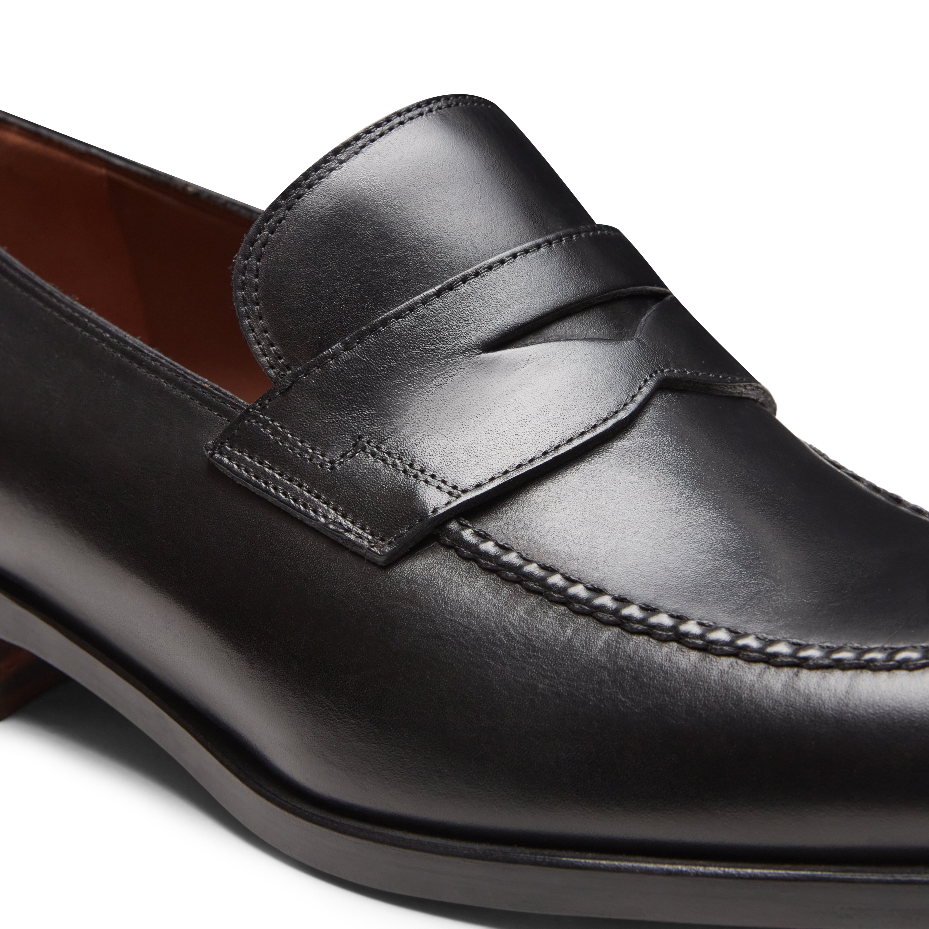 F.lli Rossetti 11242 Mocassino Pelle Uomo Nero spazzolato