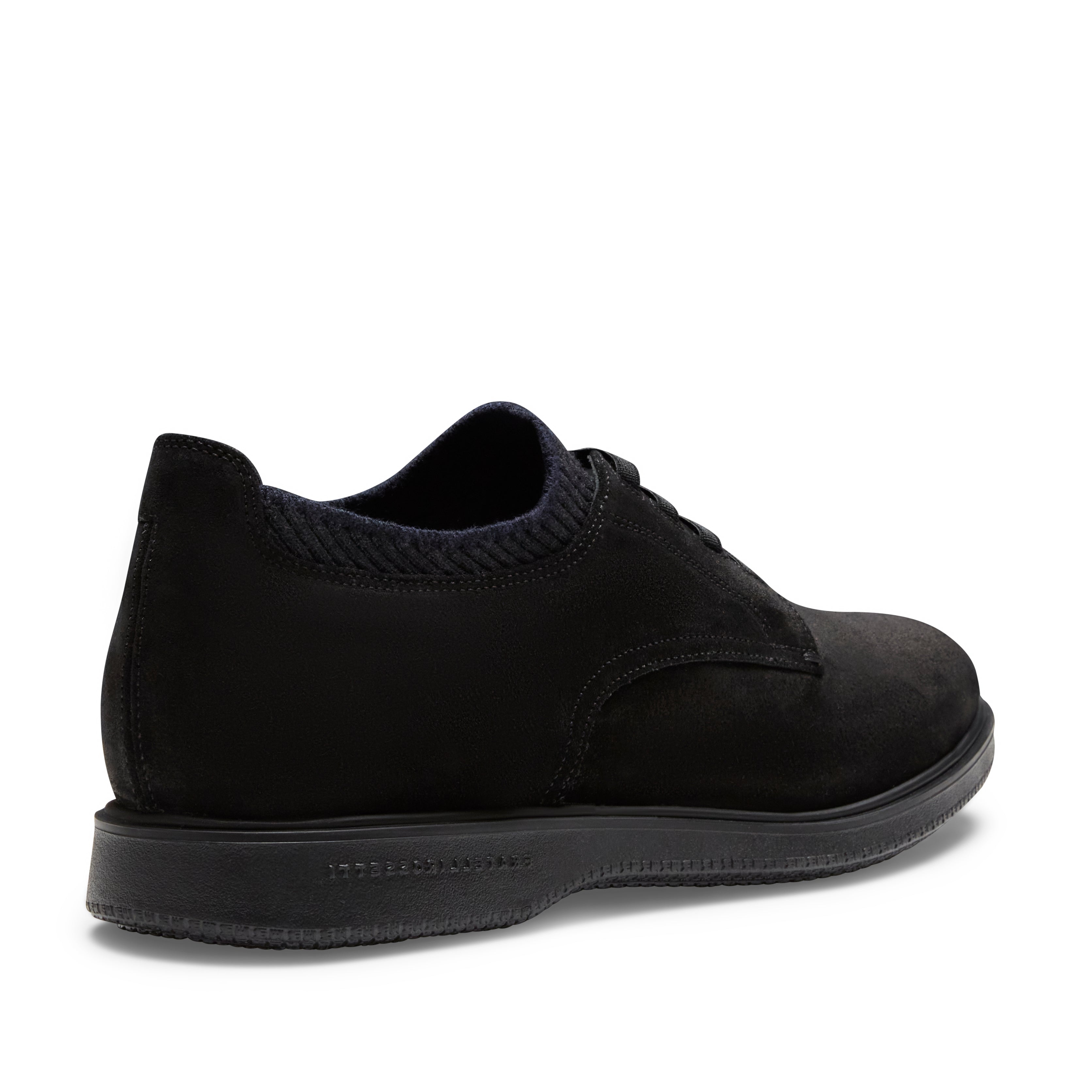 F.lli Rossetti 47333 Derby Uomo Nero Suede Idrorepellente