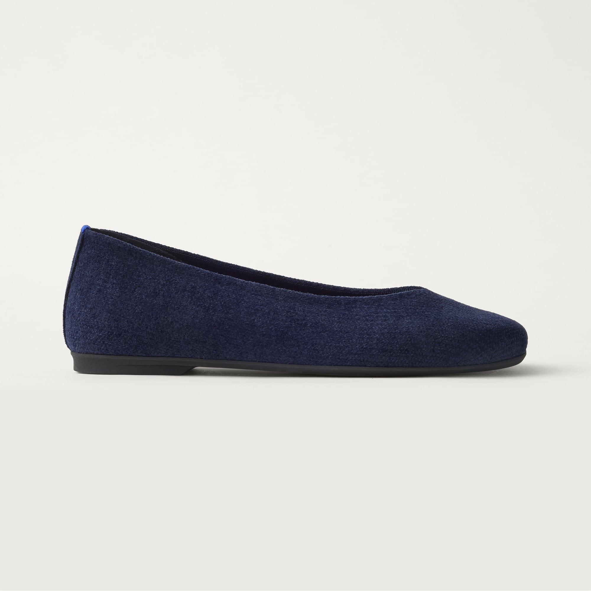 Rothy's The Max Square Ballerina ballerine navy blu punta quadrata
