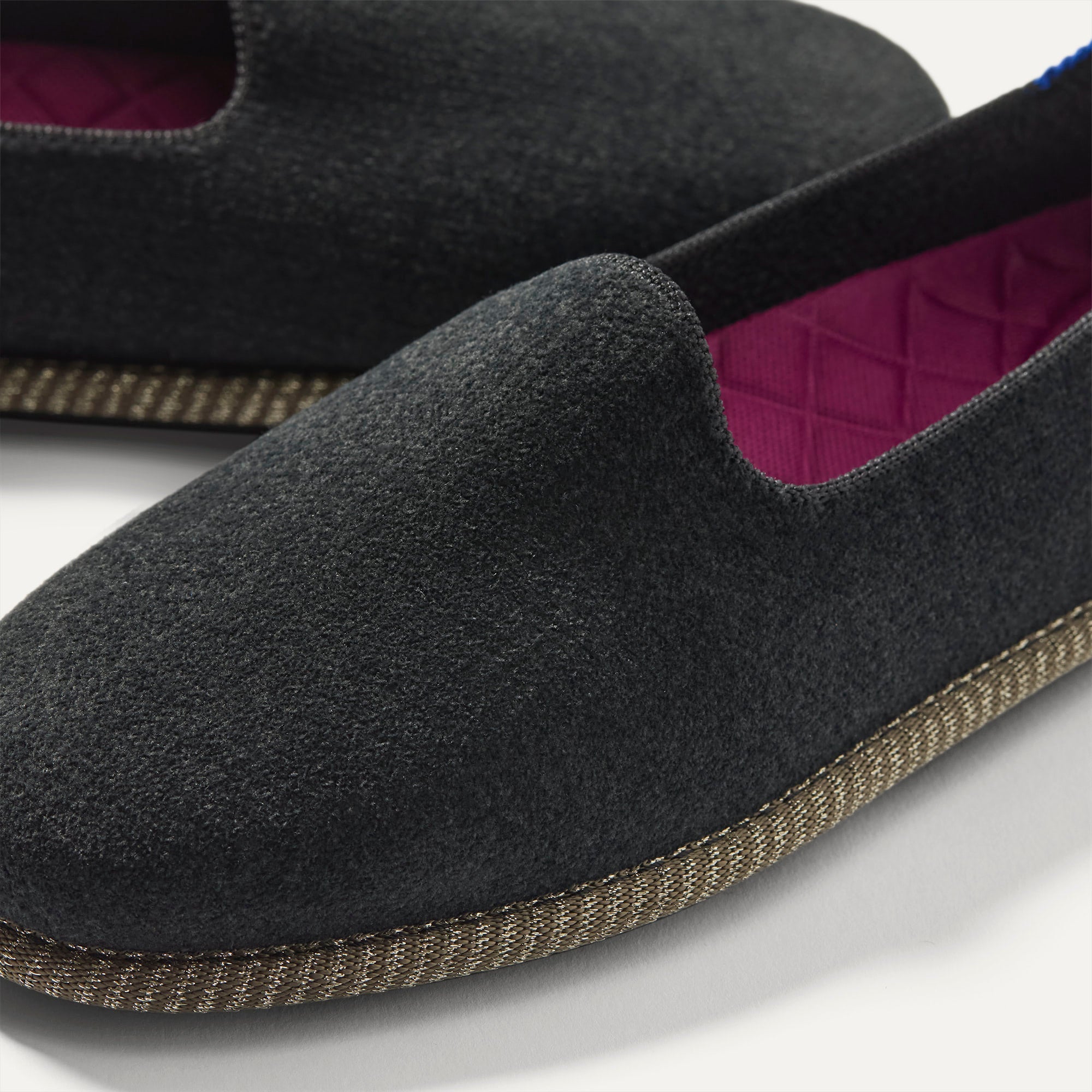 Rothy's The Cruiser Loafer mocassini donna ReVelvet Black velluto