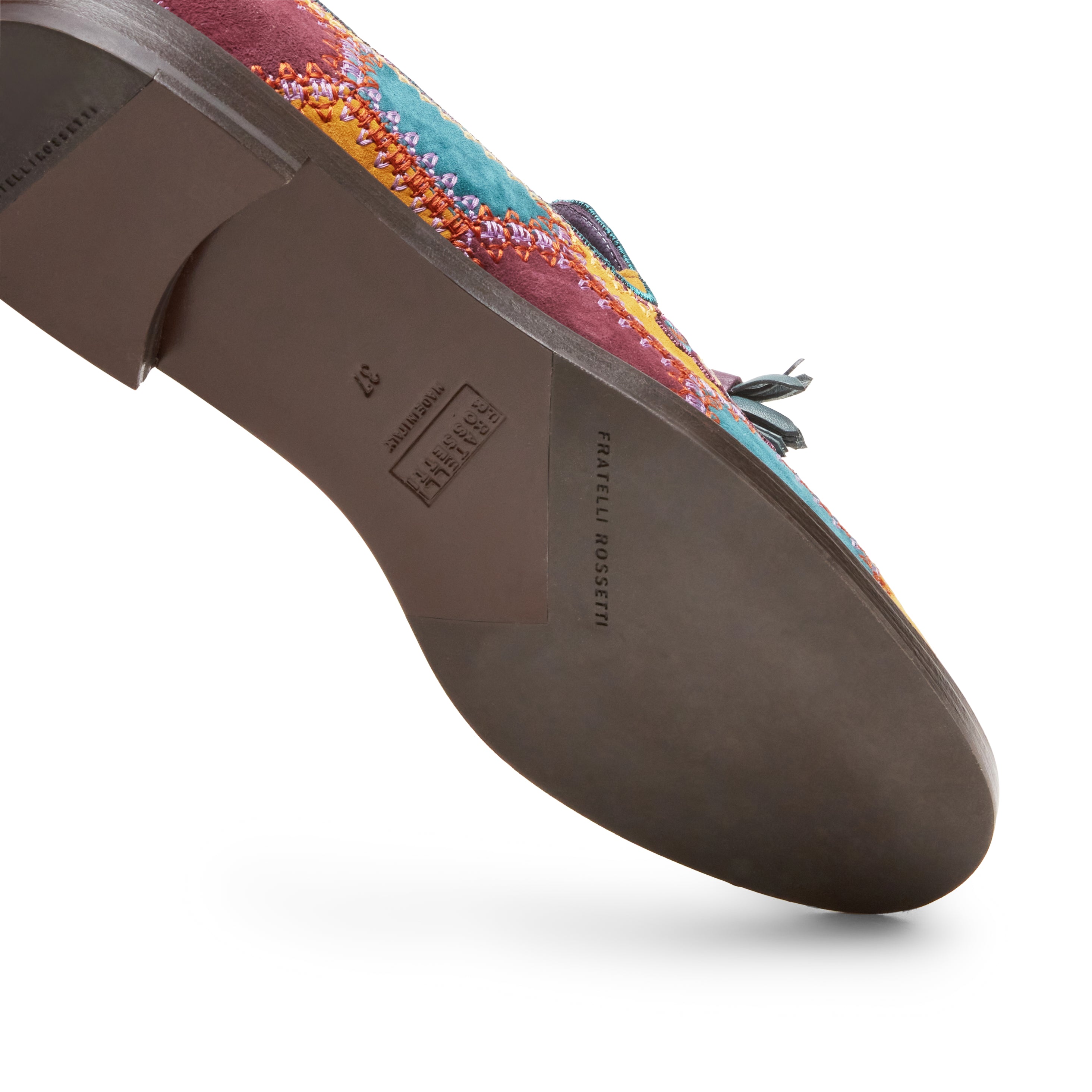 F.lli Rossetti Brera 68125 mocassino suede senape