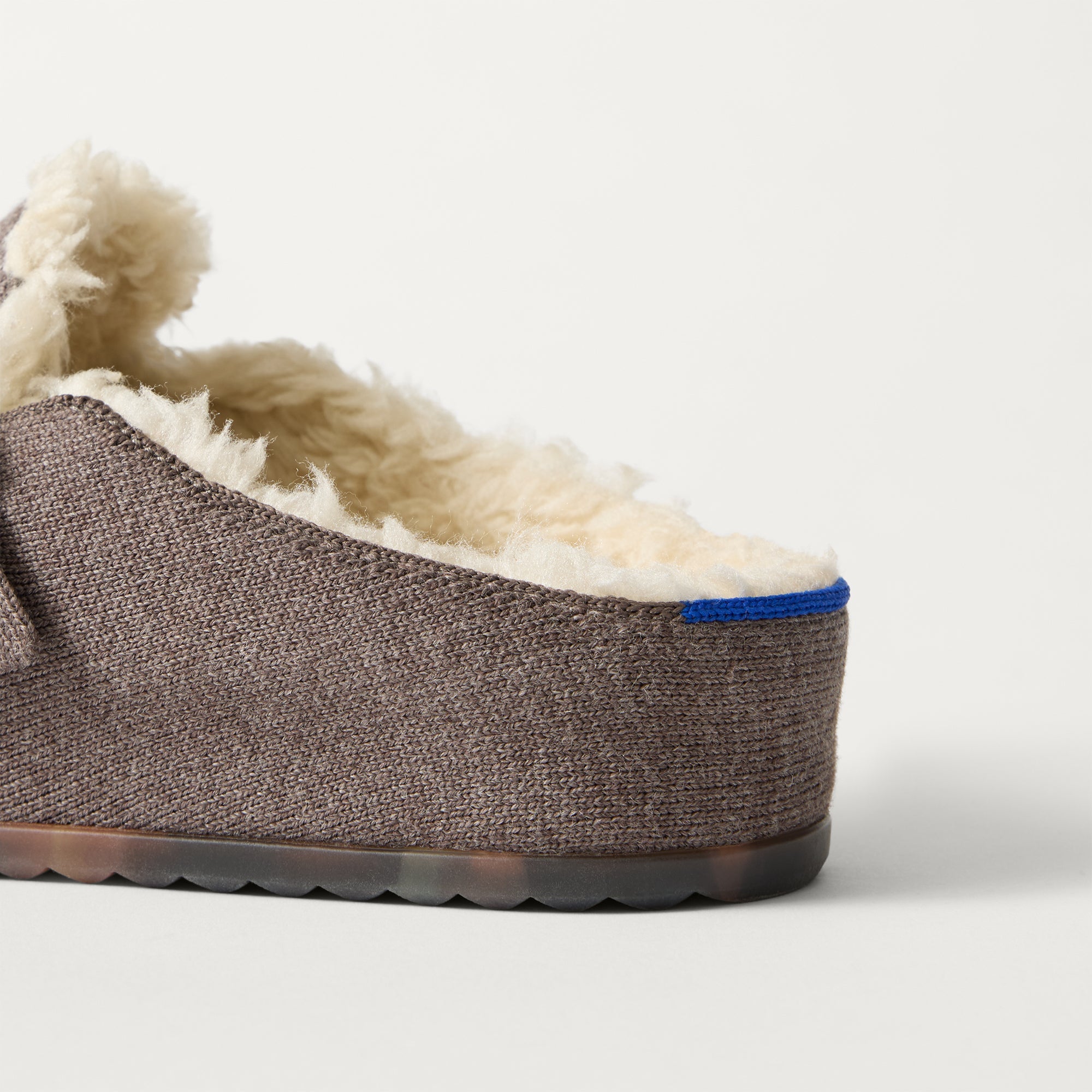 Rothy's The Teddy Buckle Clog zoccoli donna Porcini lana