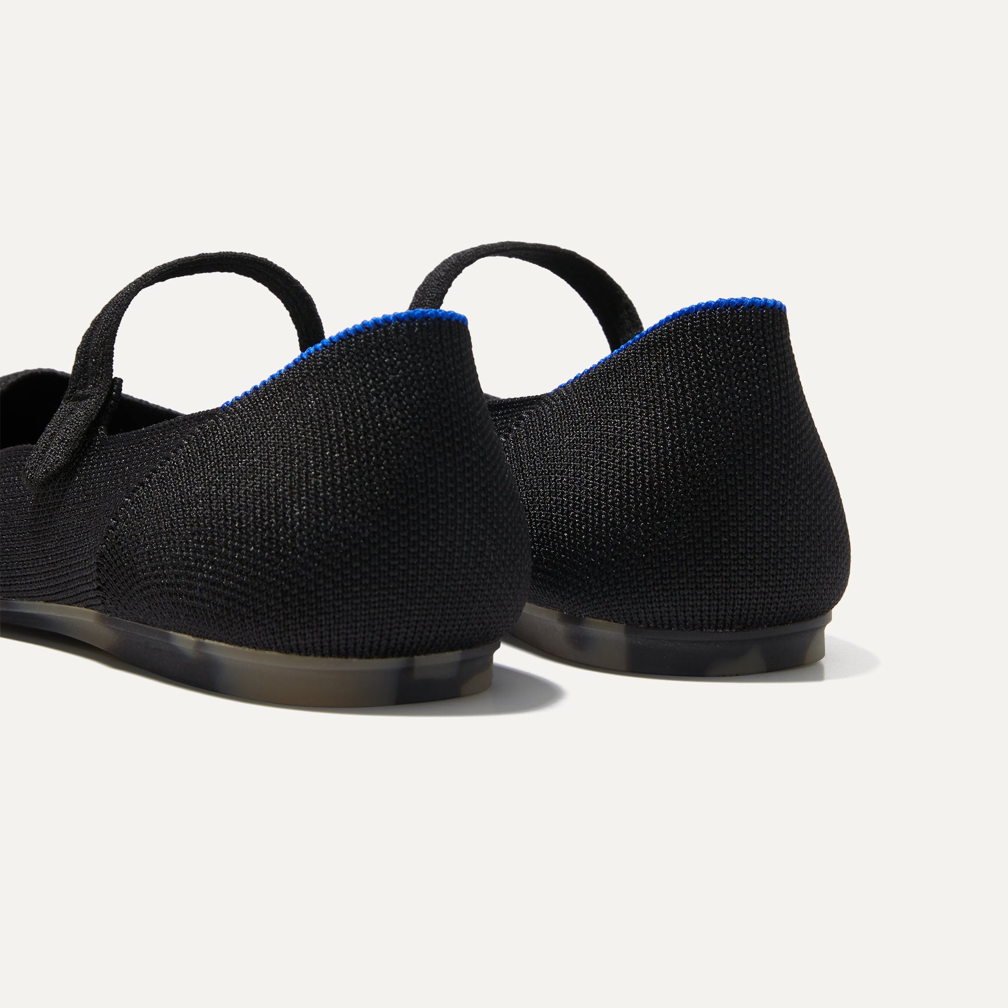 Rothy's The Square Mary Jane ballerine donna Nero cinturino