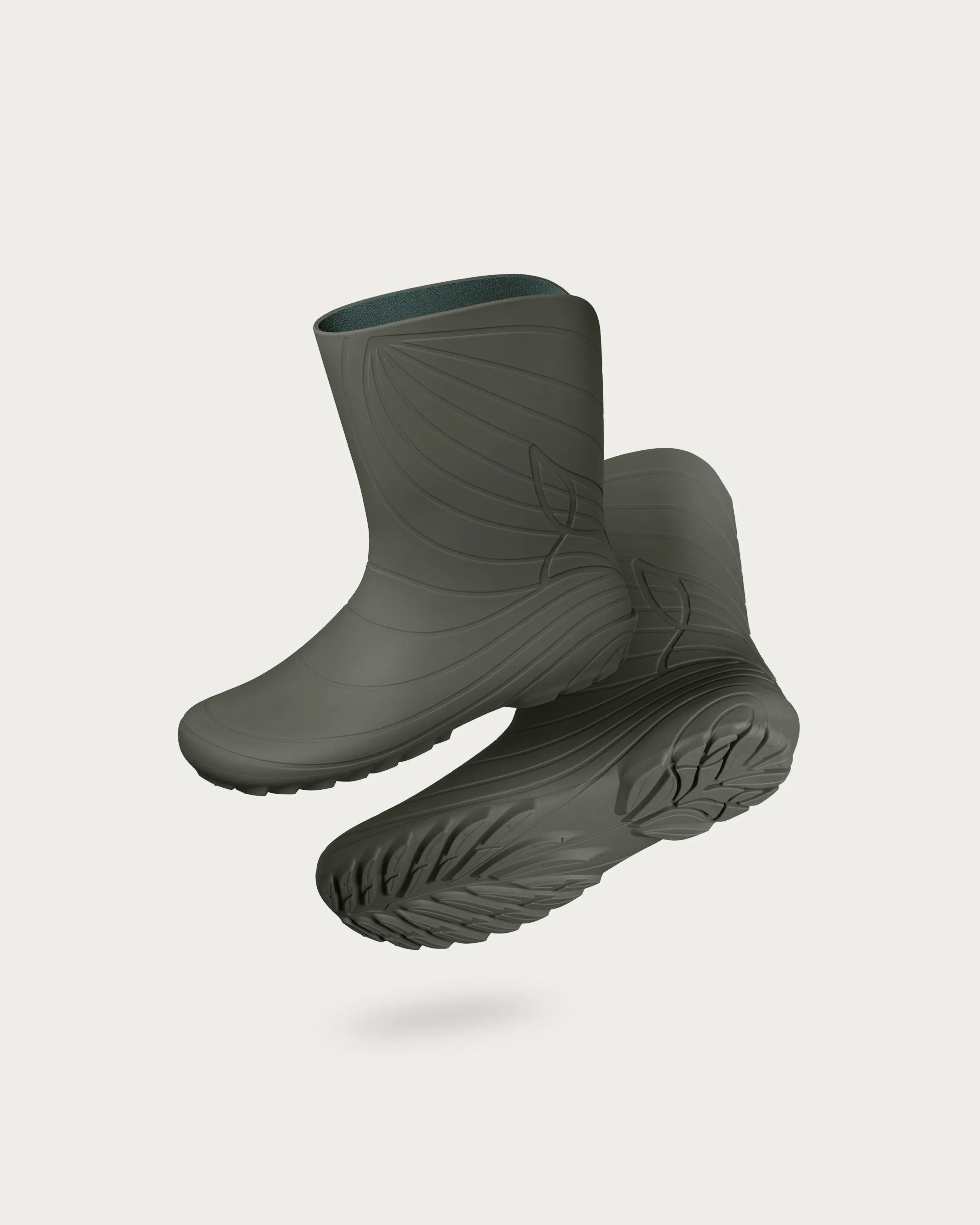 Wildling Shoes Ranidae Green stivale pioggia verde impermeabile