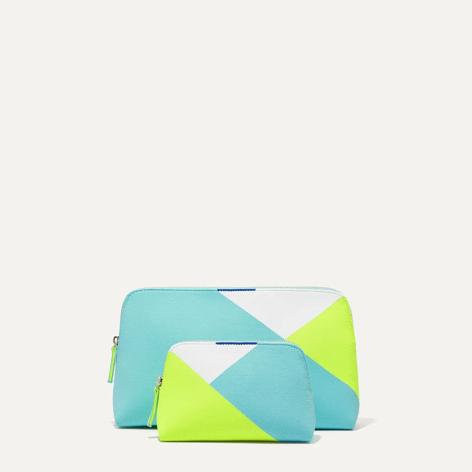 Rothy's The Vanity Set Archive pochette Aqua Prism