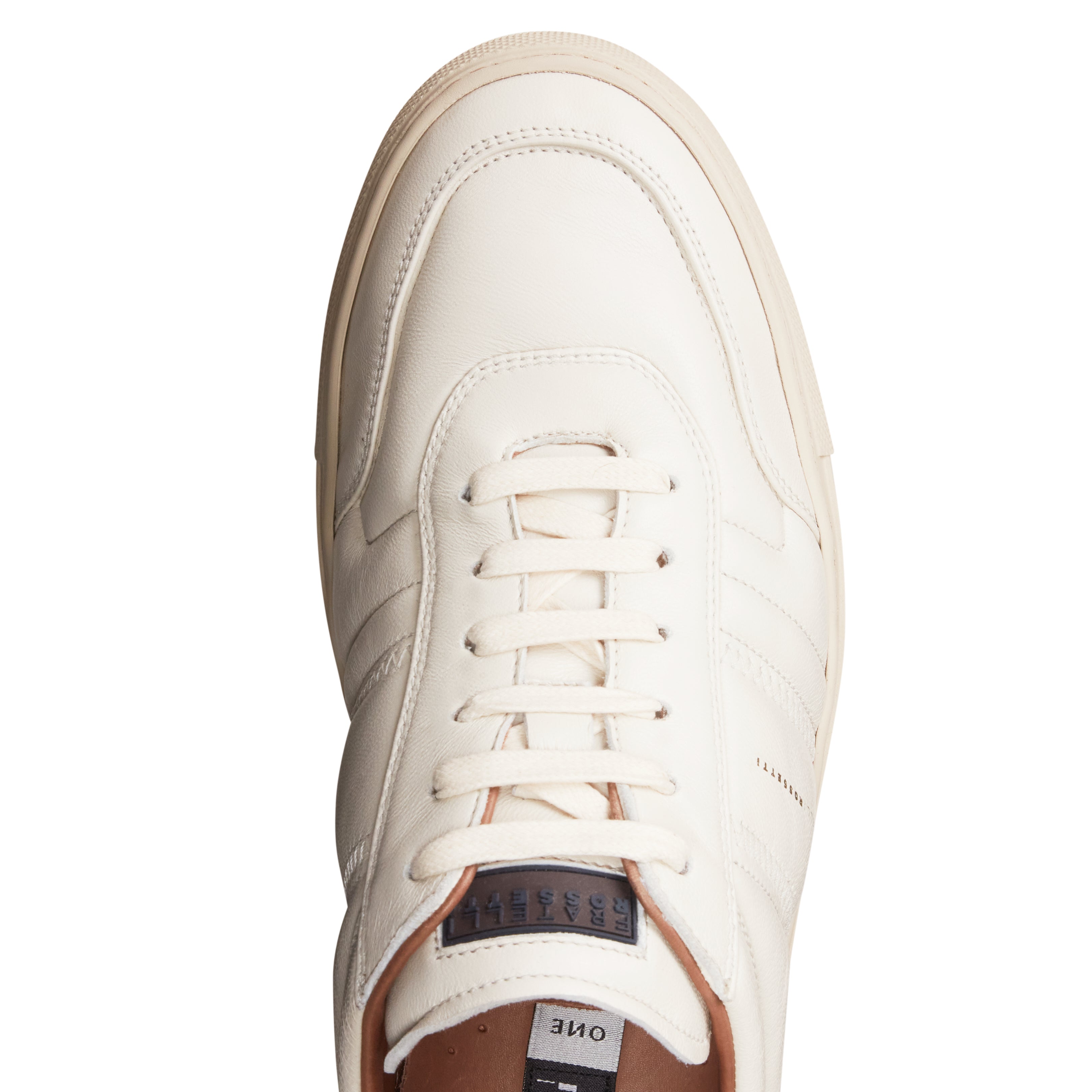F.lli Rossetti One 47372 sneaker pelle uomo latte