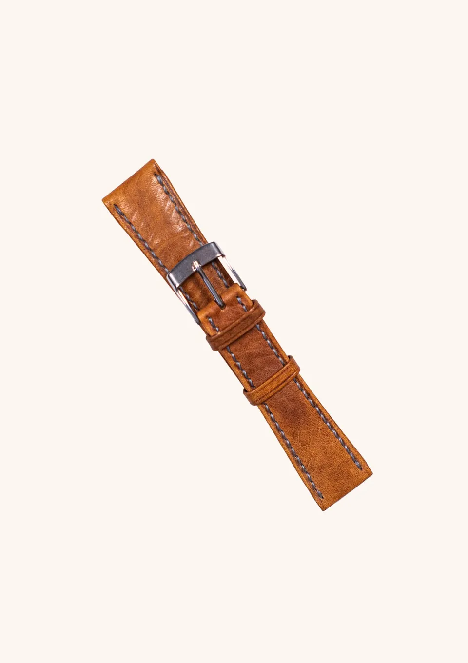 Stefano Bemer Watch Straps cinturino orologio pelle caffè 19/15