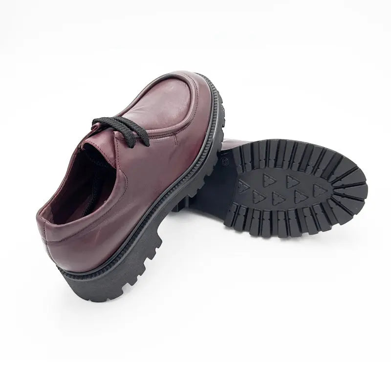 Sandro Barbera Stringate Uomo 200N scarpa bordeaux pelle anticata