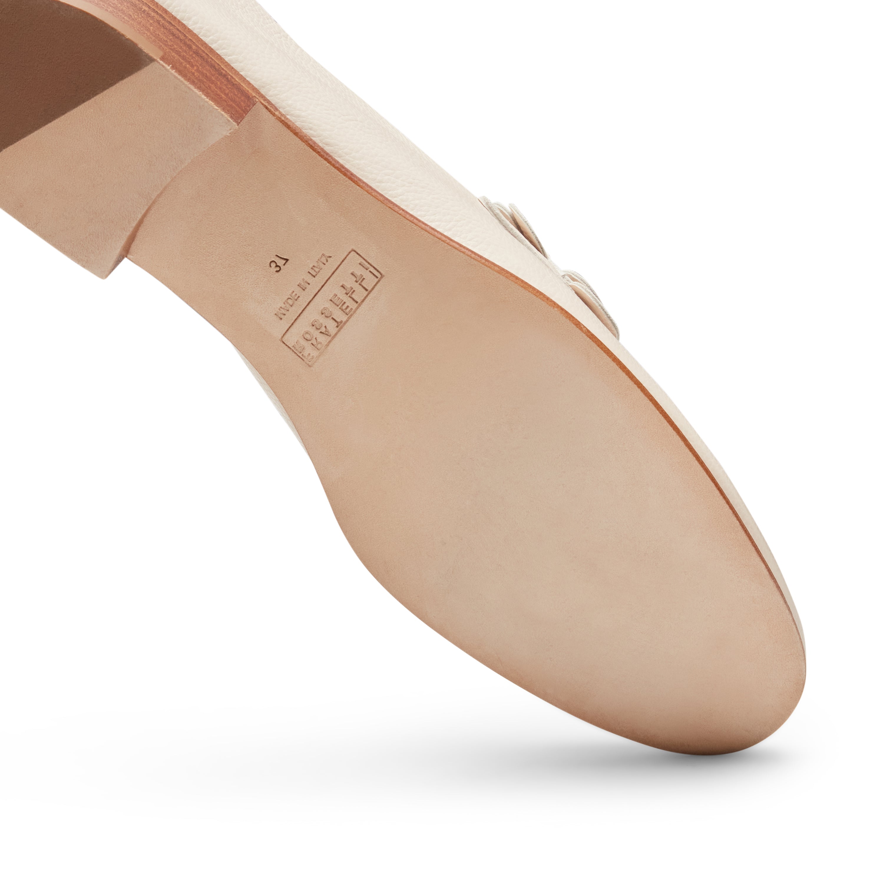 F.lli Rossetti Mocassino Donna Avorio Pelle Paillettes