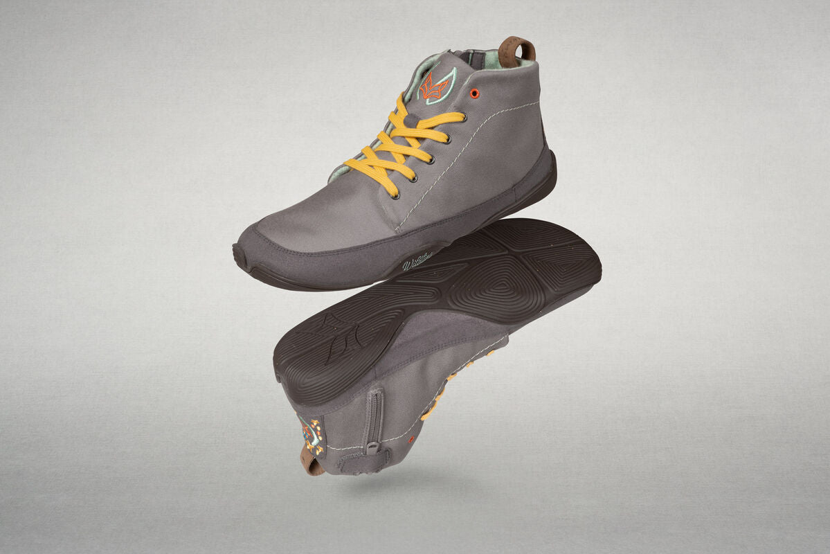 Wildling Xeleb scarpe invernali lana grigie zip