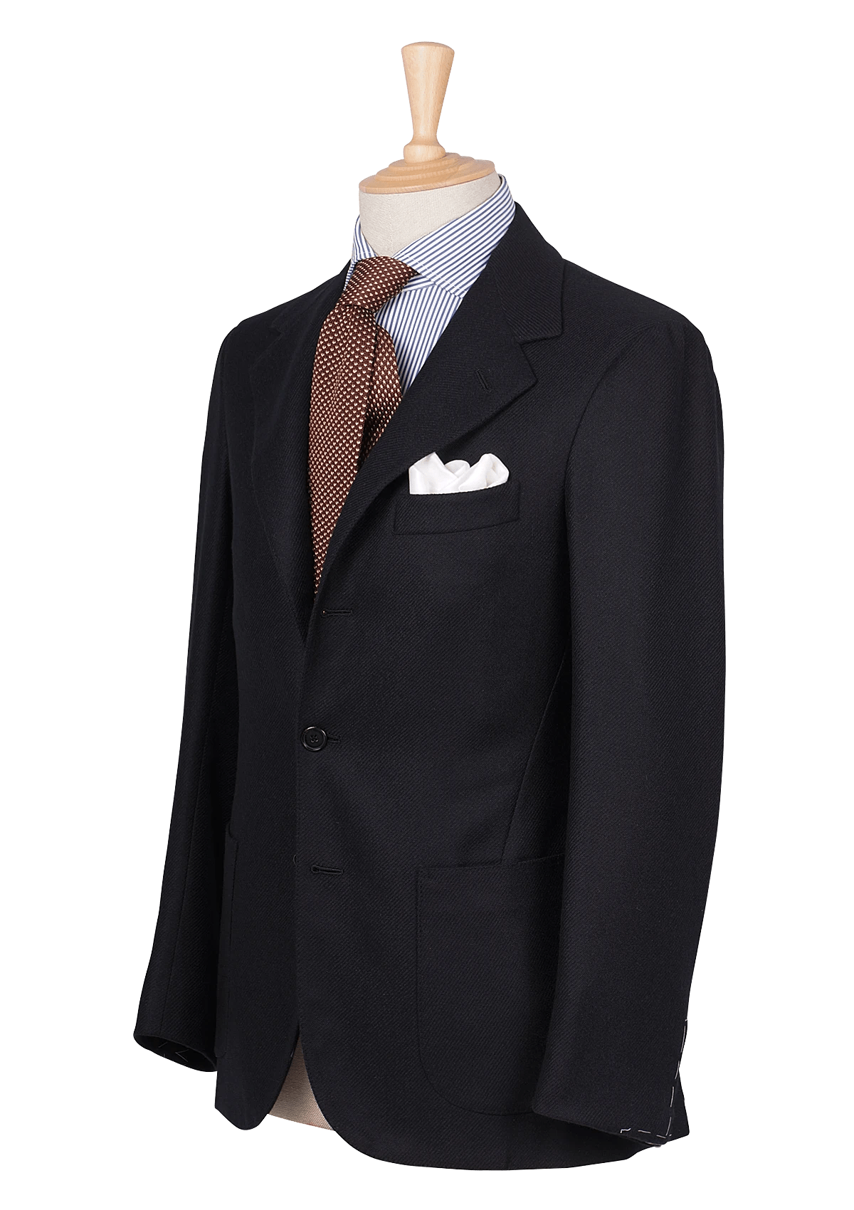 Stefano Bemer Blazers SV2043 blazer blu cashmere Loro Piana