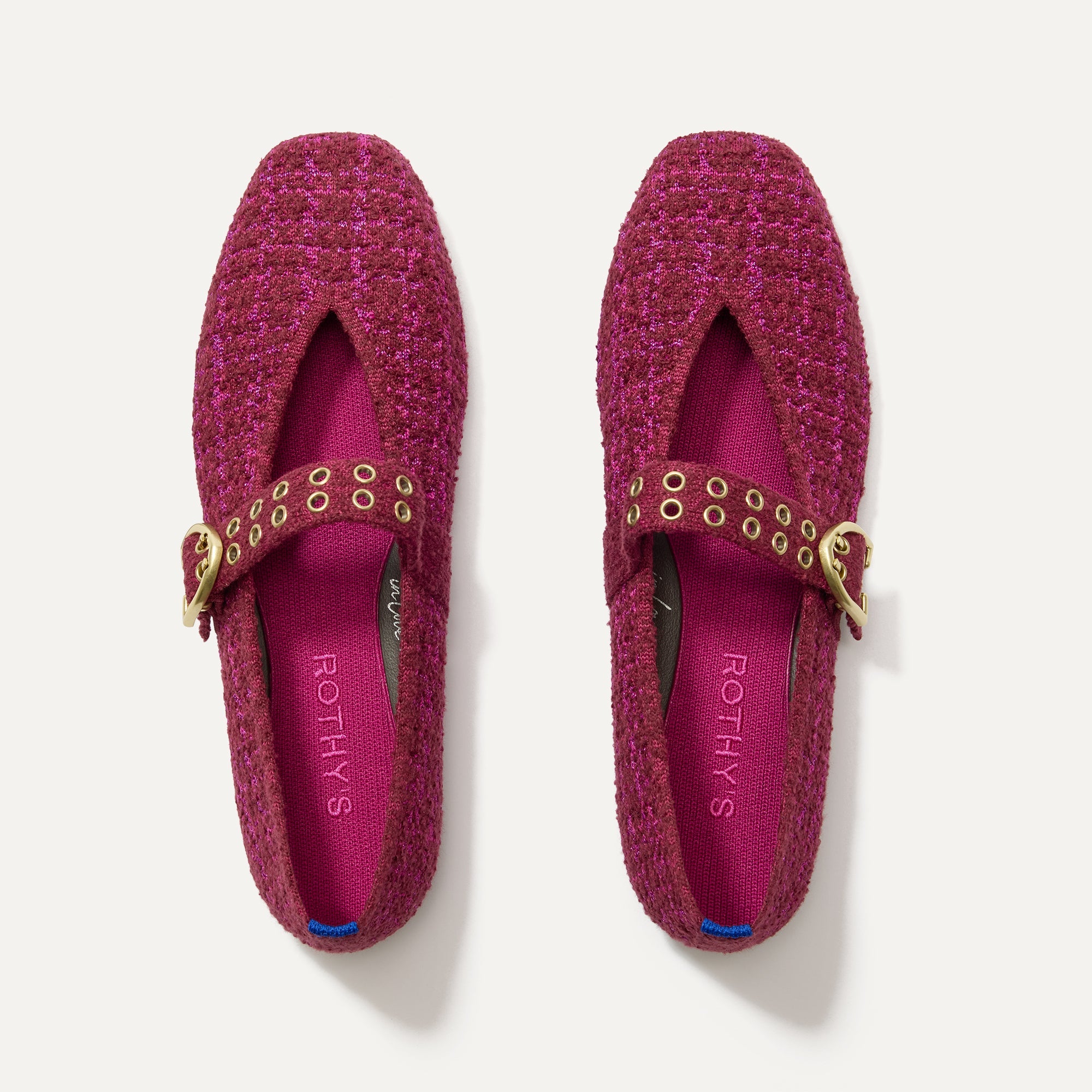 Rothy's The Max Buckle ballerine nere con fibbia