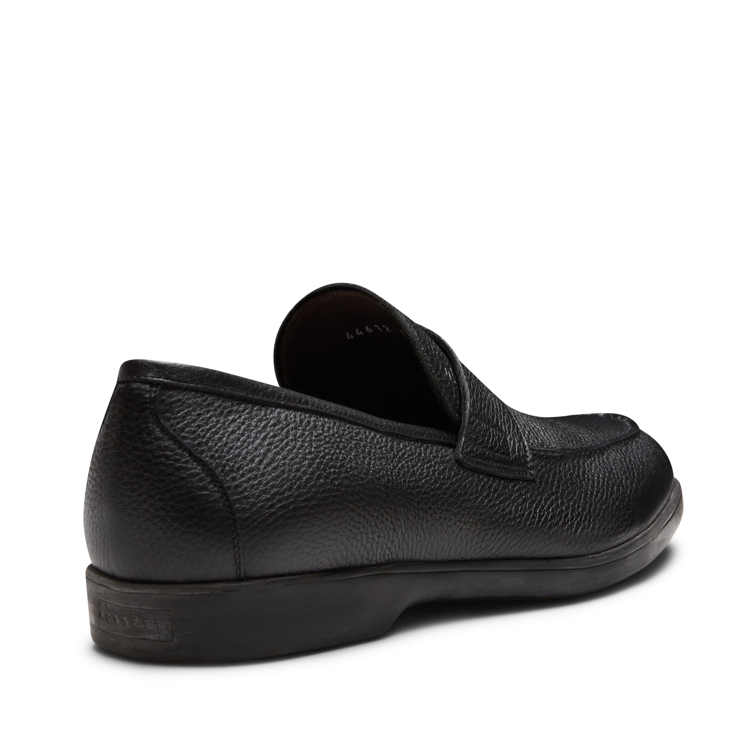 F.lli Rossetti 44612 Mocassino Uomo Nero Pelle Cervo