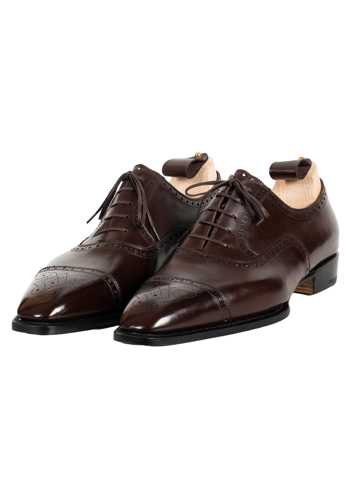 Stefano Bemer T6373 Oxford Pelle Marrone Brogue