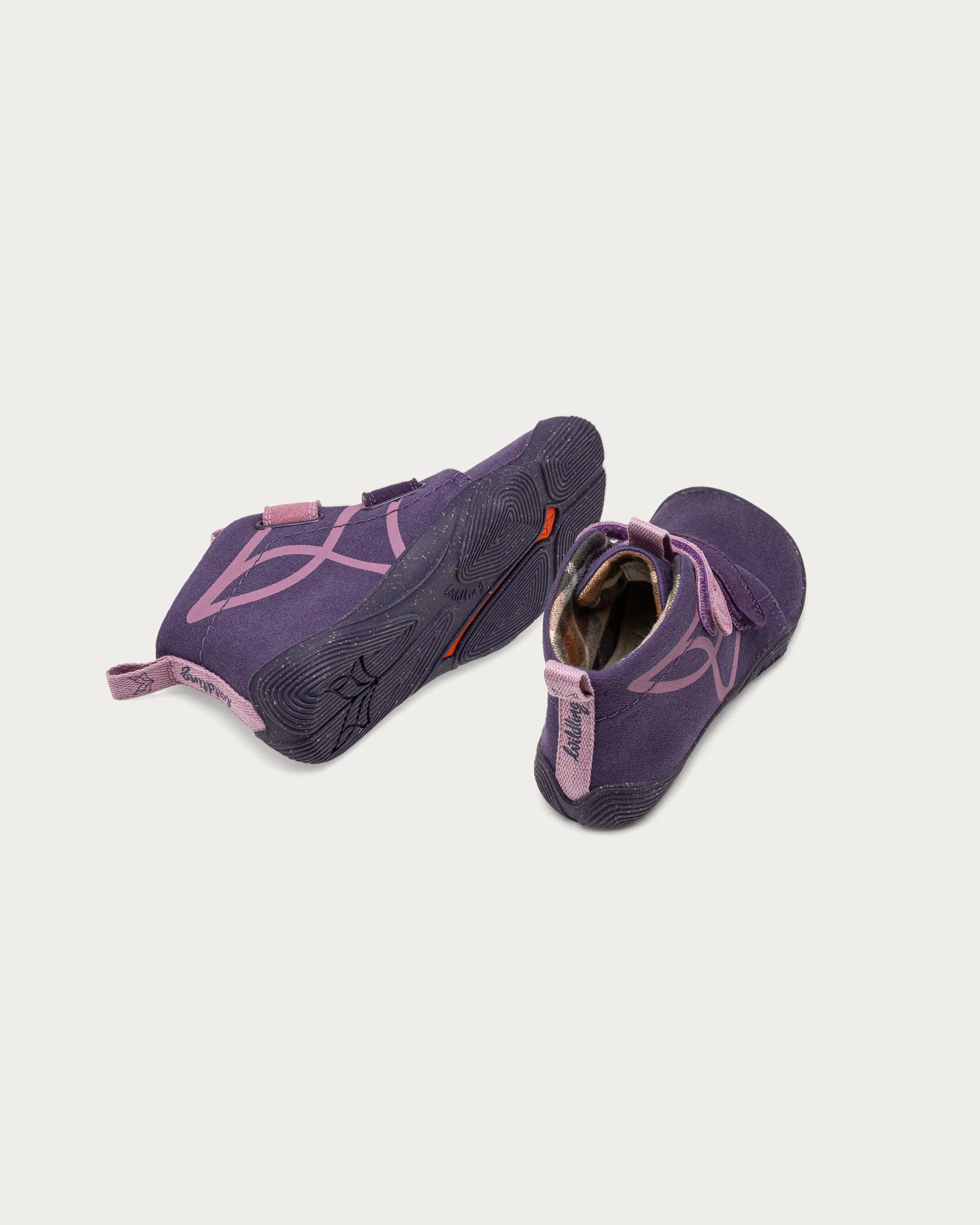 Wildling Filu Purple scarpa bambini in cotone viola