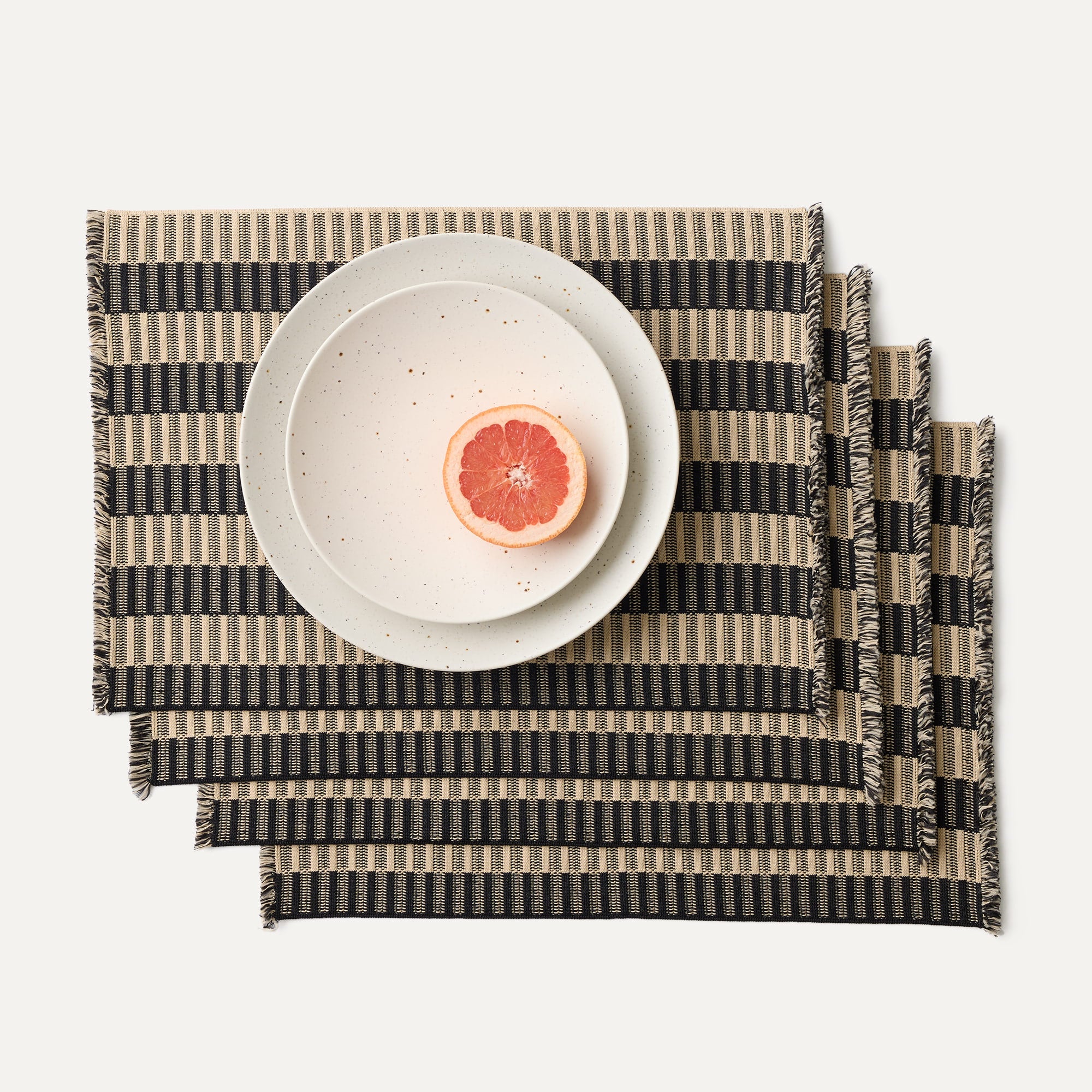 Rothy's The Placemat Tovagliette Set 4 Almond Lavabili