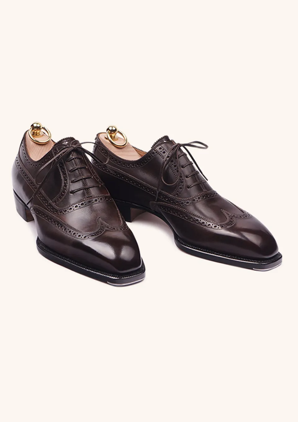 Stefano Bemer Oxfords T6456 Stringate Marroni Misura 42