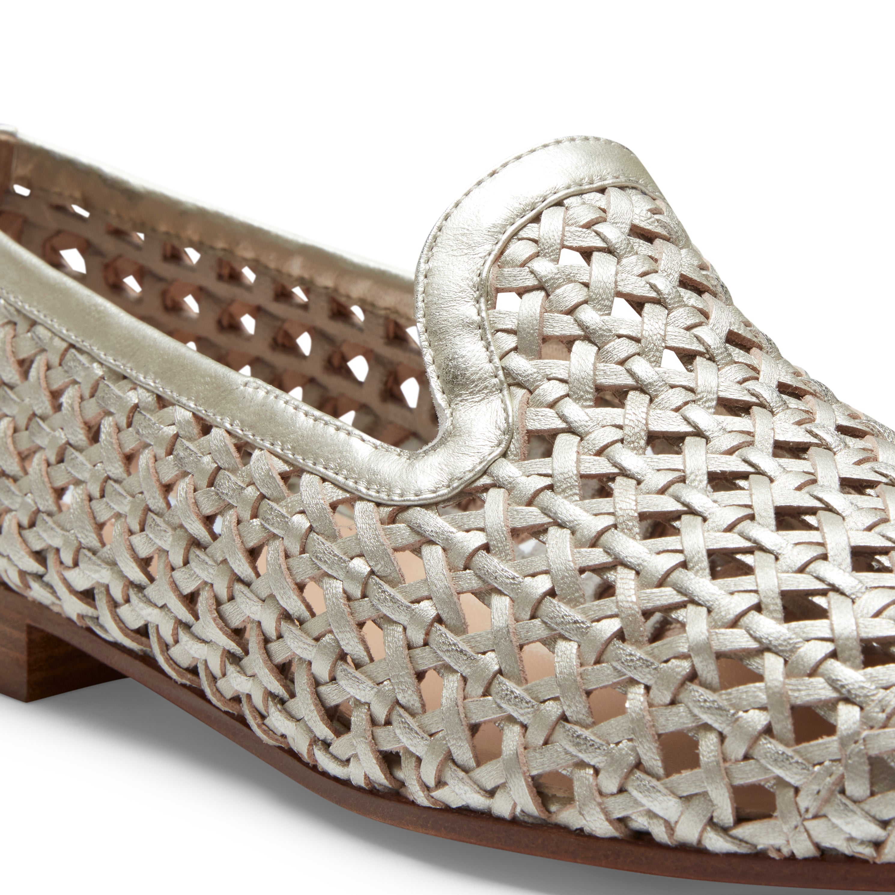 F.lli Rossetti 66904 Slipper Pelle Sabbia Metallizzata
