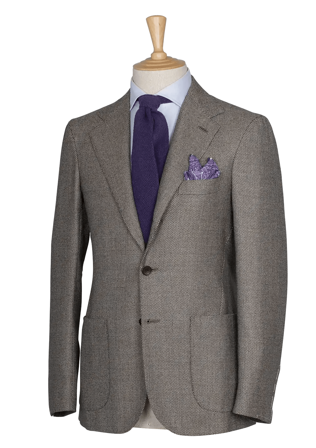 Stefano Bemer SV2071 blazer lana taupe taglia 48