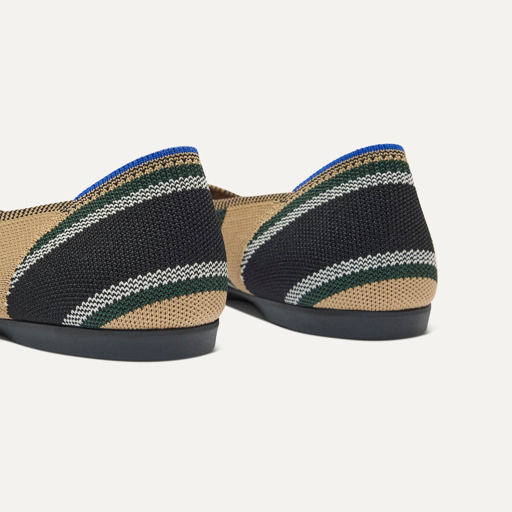 Rothy's The Daily Flat ballerine Hickory Stripe maglia comoda