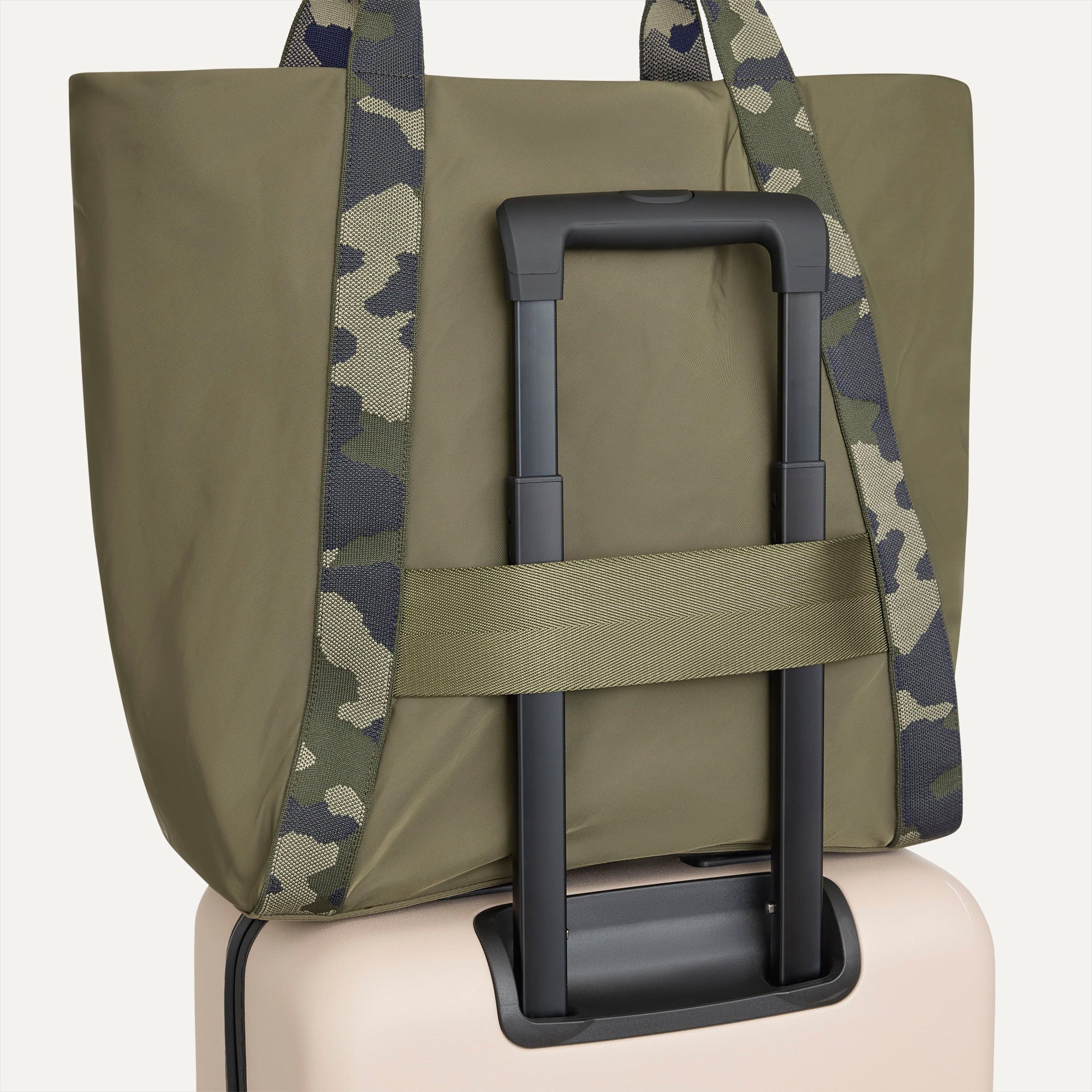 Rothy's The Travel Tote borsa viaggio Forest verde laptop 16"