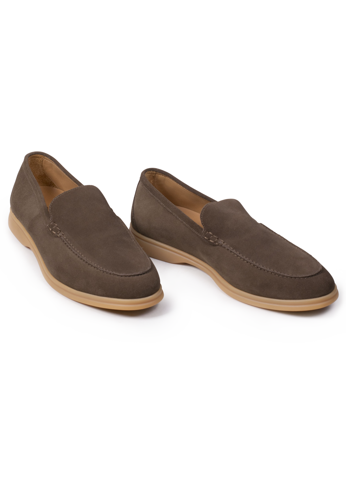 Stefano Bemer Walk Mocassini Camoscio Marrone 42