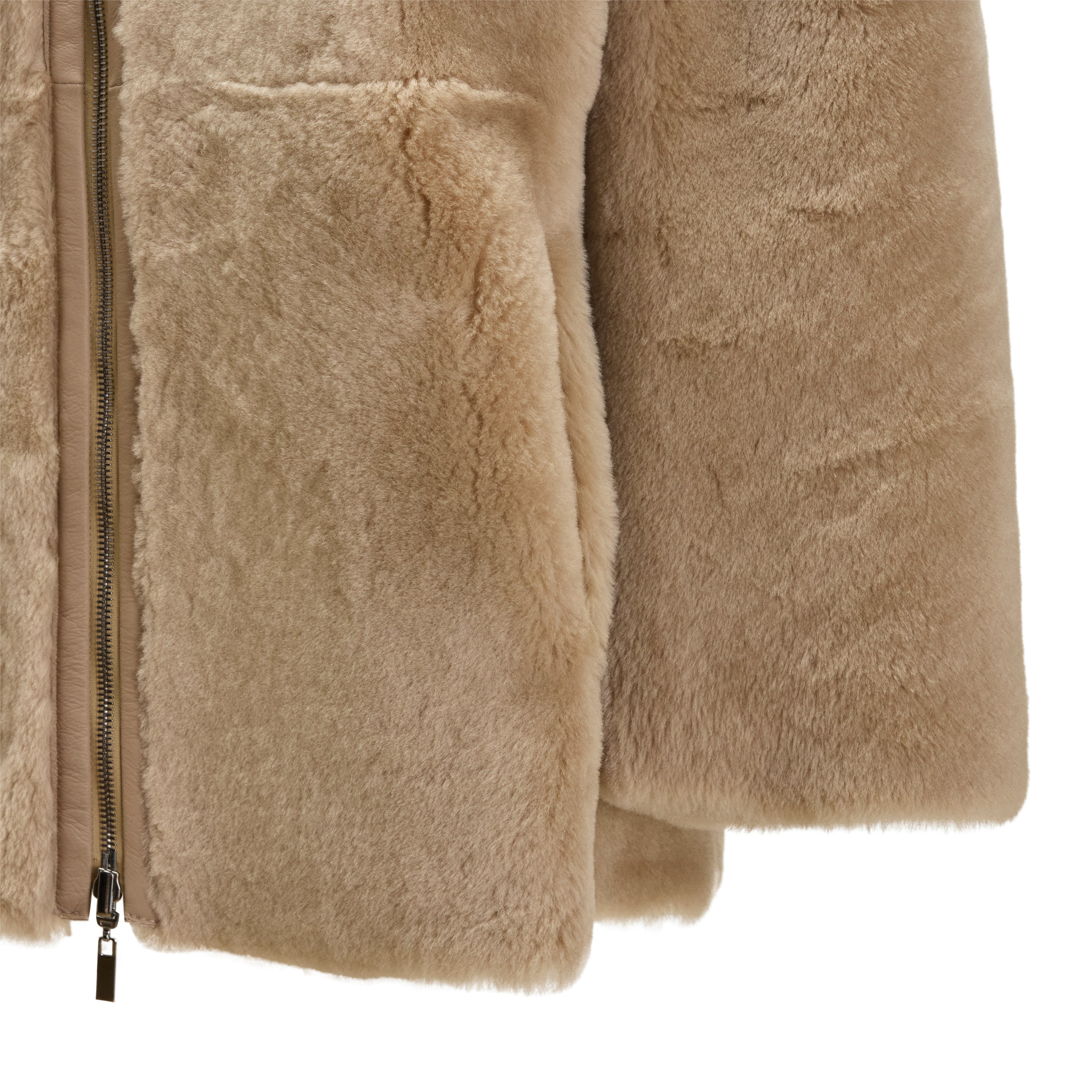 F.lli Rossetti Cappotto Shearling Reversibile Sabbia 98416