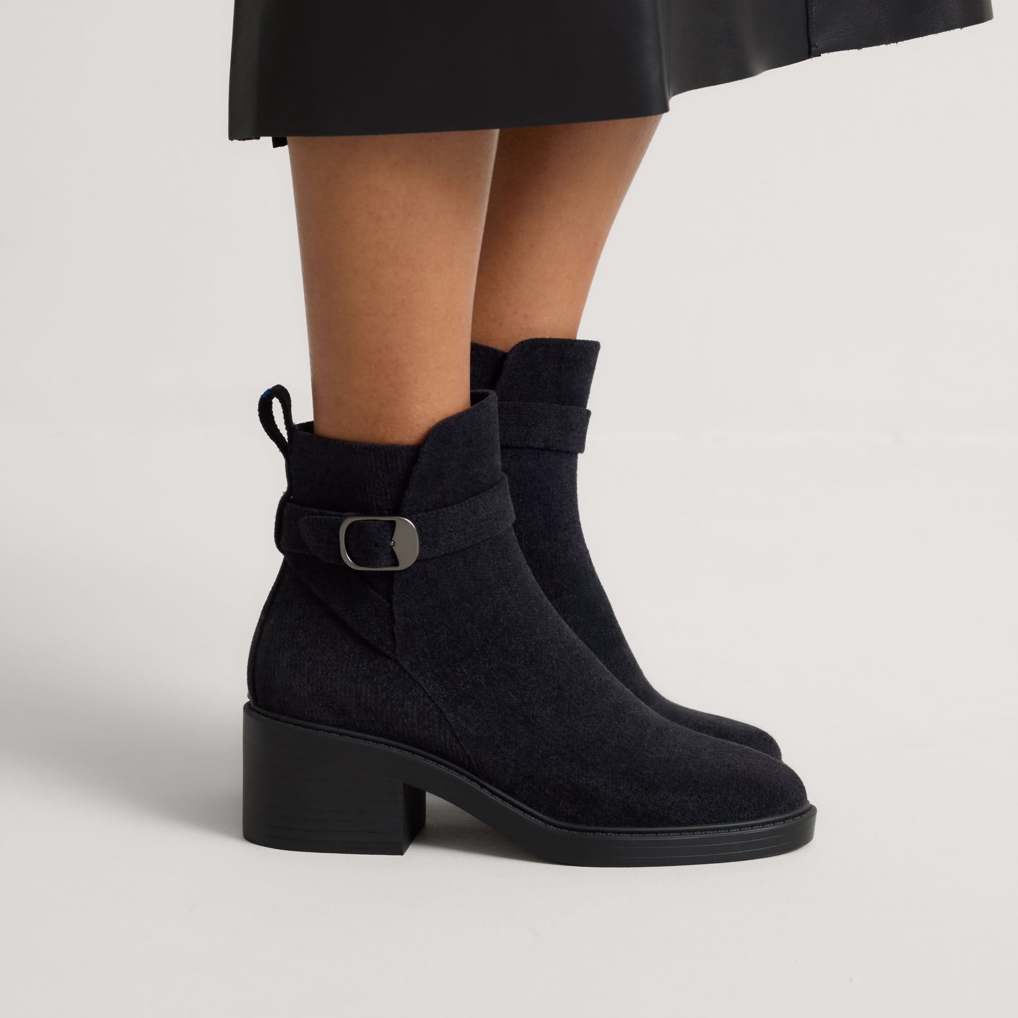 Rothy's The Jodhpur Boot stivali Black tacco 60 mm
