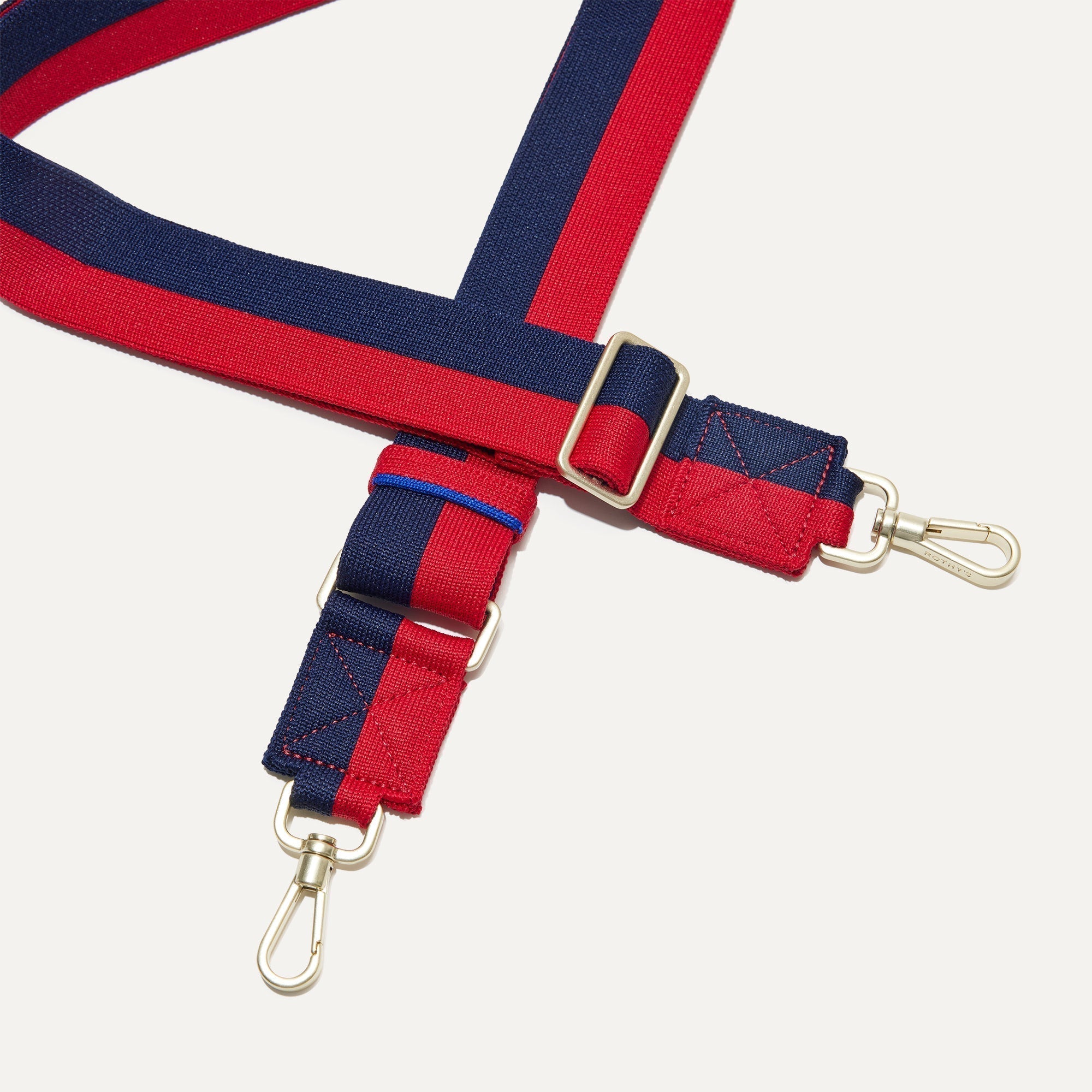Rothy's The Crossbody Strap tracolla Navy and Red regolabile