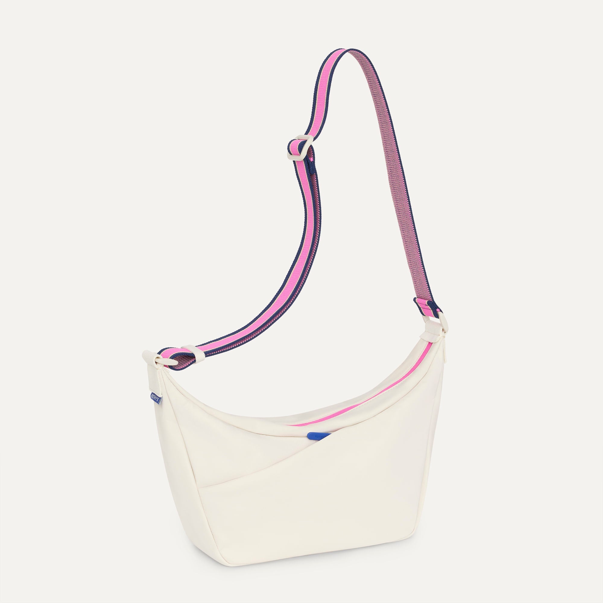Rothy's The Travel Sling tracolla Optic avorio con zip
