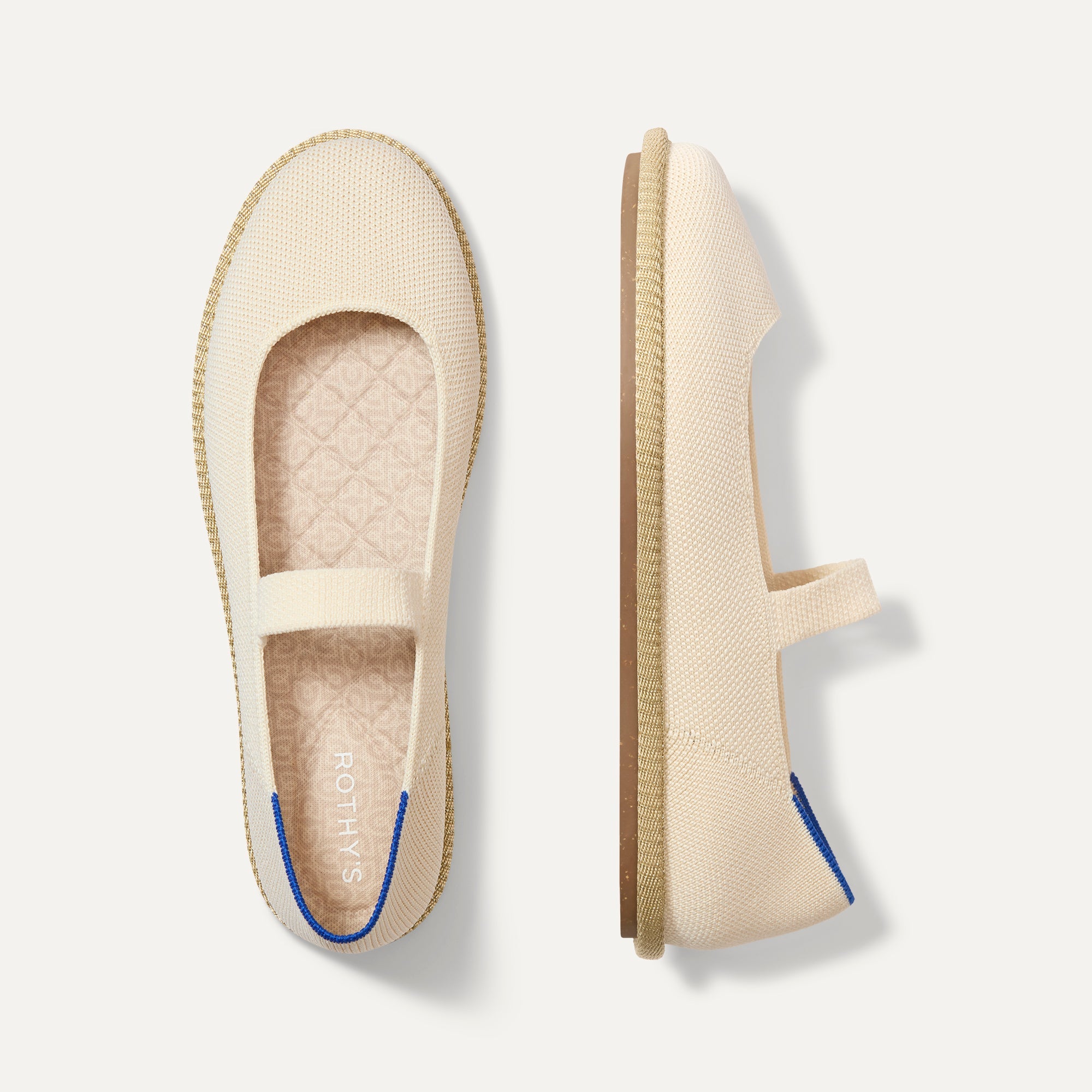 Rothy's The Cruiser Mary Jane ballerine avorio White Sand