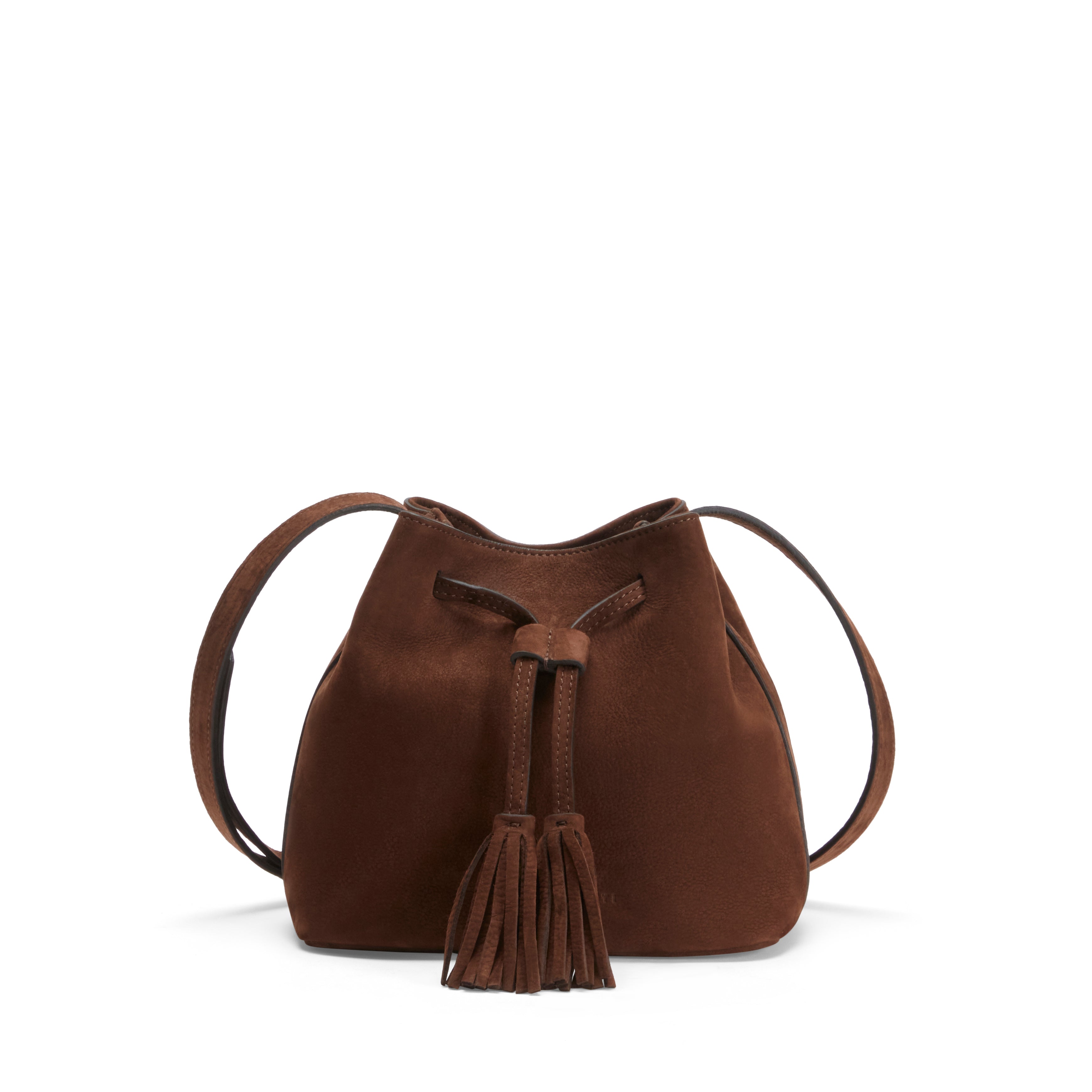 F.lli Rossetti 84730 borsa secchiello nabuk castagna