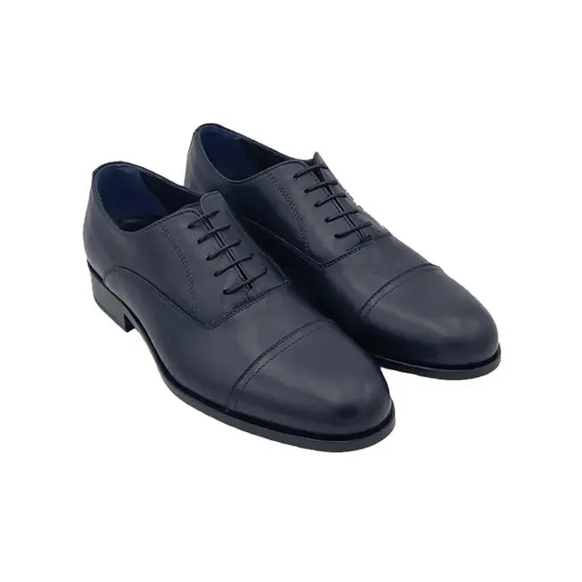 Sandro Barbera 1315 Fox Francesina Uomo Blu Cuoio
