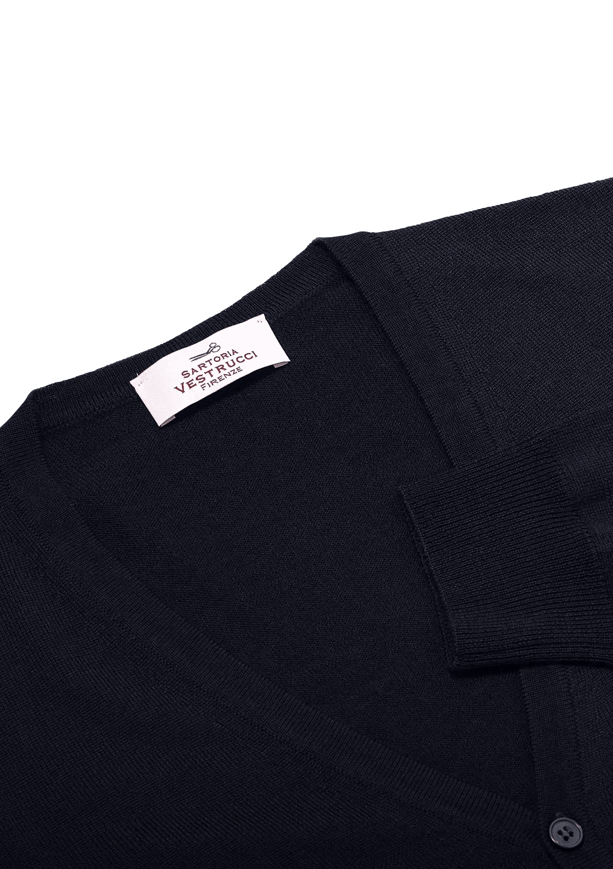Stefano Bemer Knitwear cardigan lana merino blu taglia 60