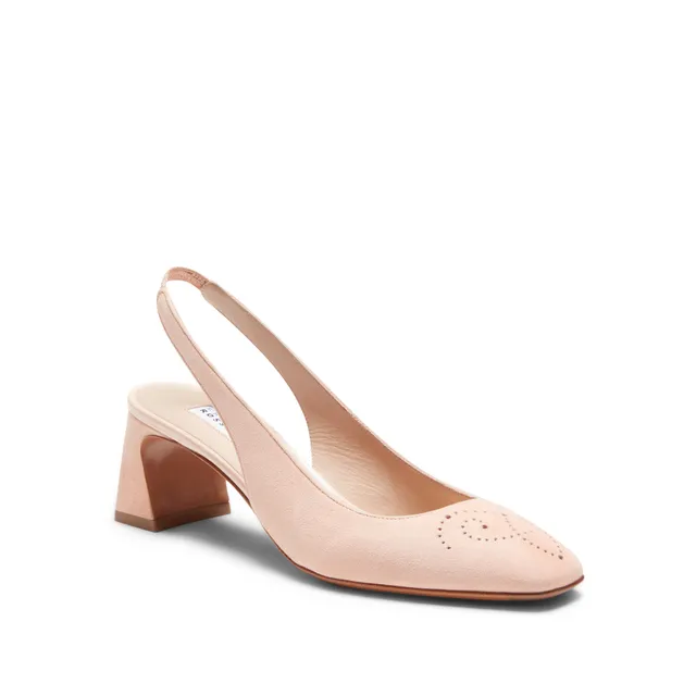 F.lli Rossetti slingback camoscio pesca tacco 50