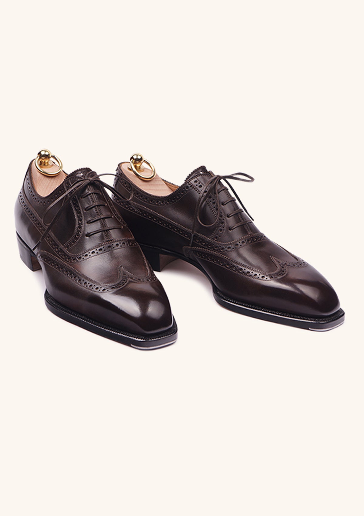 Stefano Bemer Oxfords T6456 Stringate Marroni Misura 42