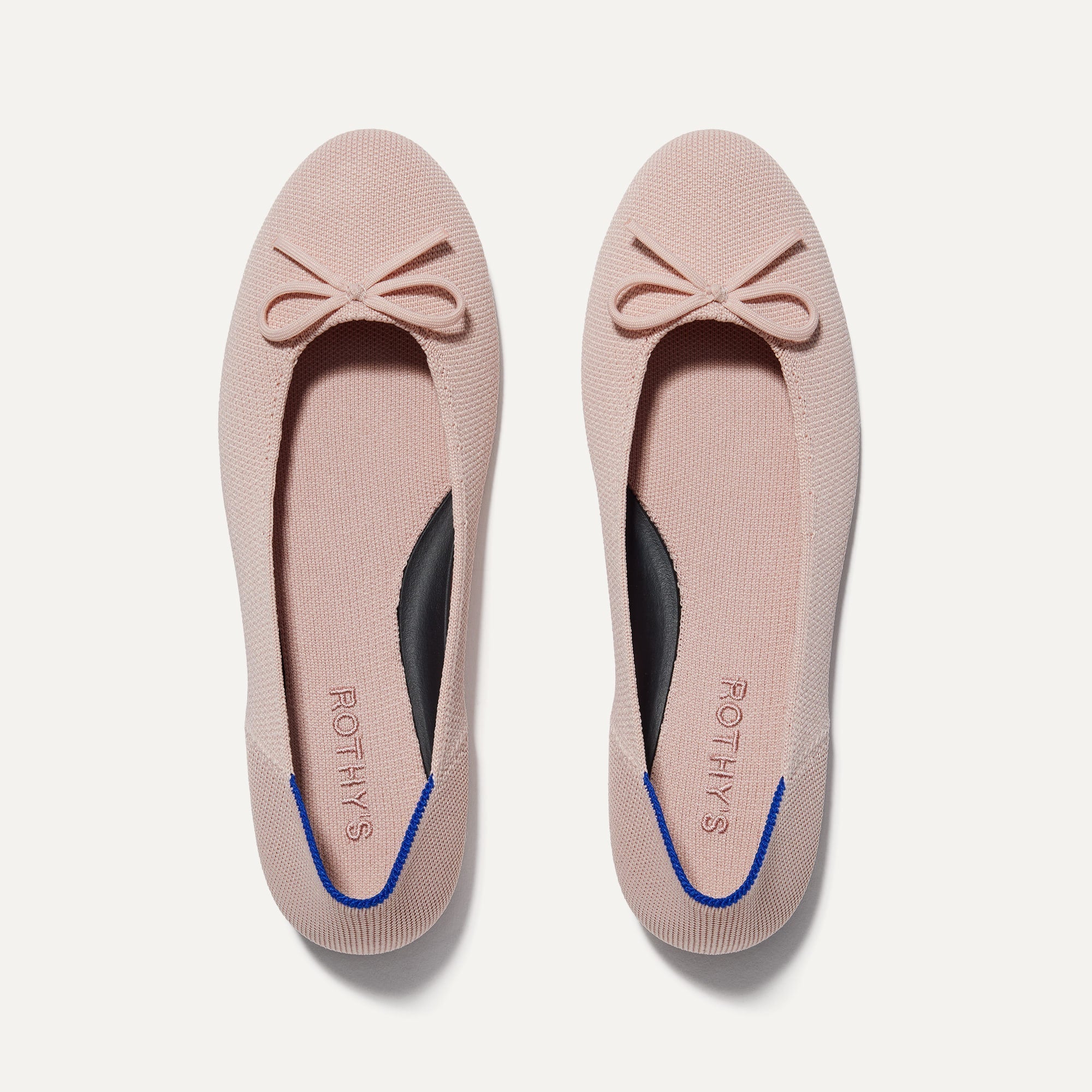 Rothy's The Ballet Flat ballerine Glamour Red punta tonda
